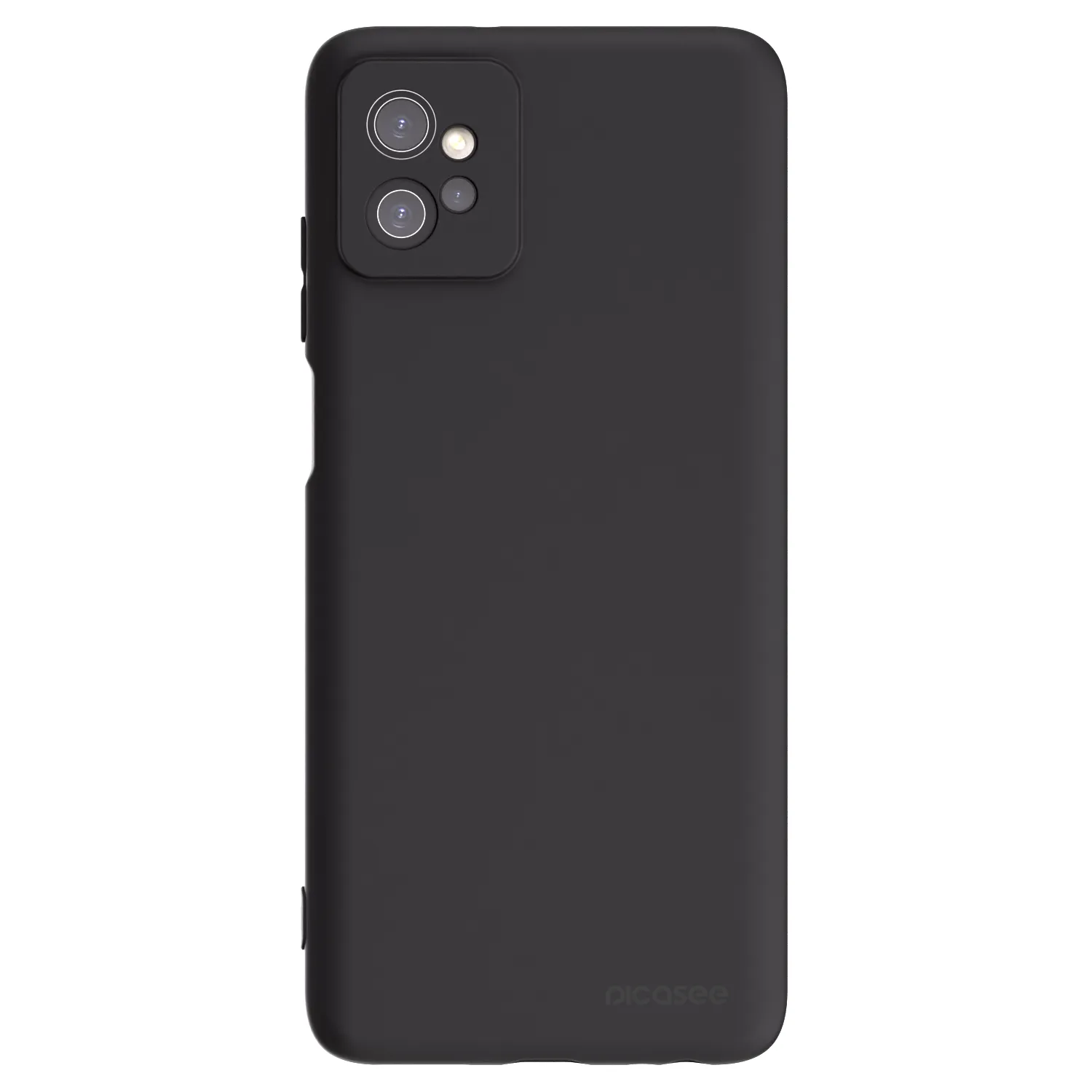 Picasee fekete szilikon tok az alábbi mobiltelefonokra Motorola Moto G32 - Clear