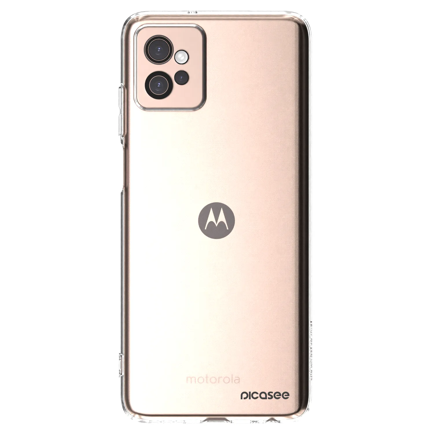 Picasee átlátszó szilikon tok az alábbi mobiltelefonokra Motorola Moto G32 - Clear