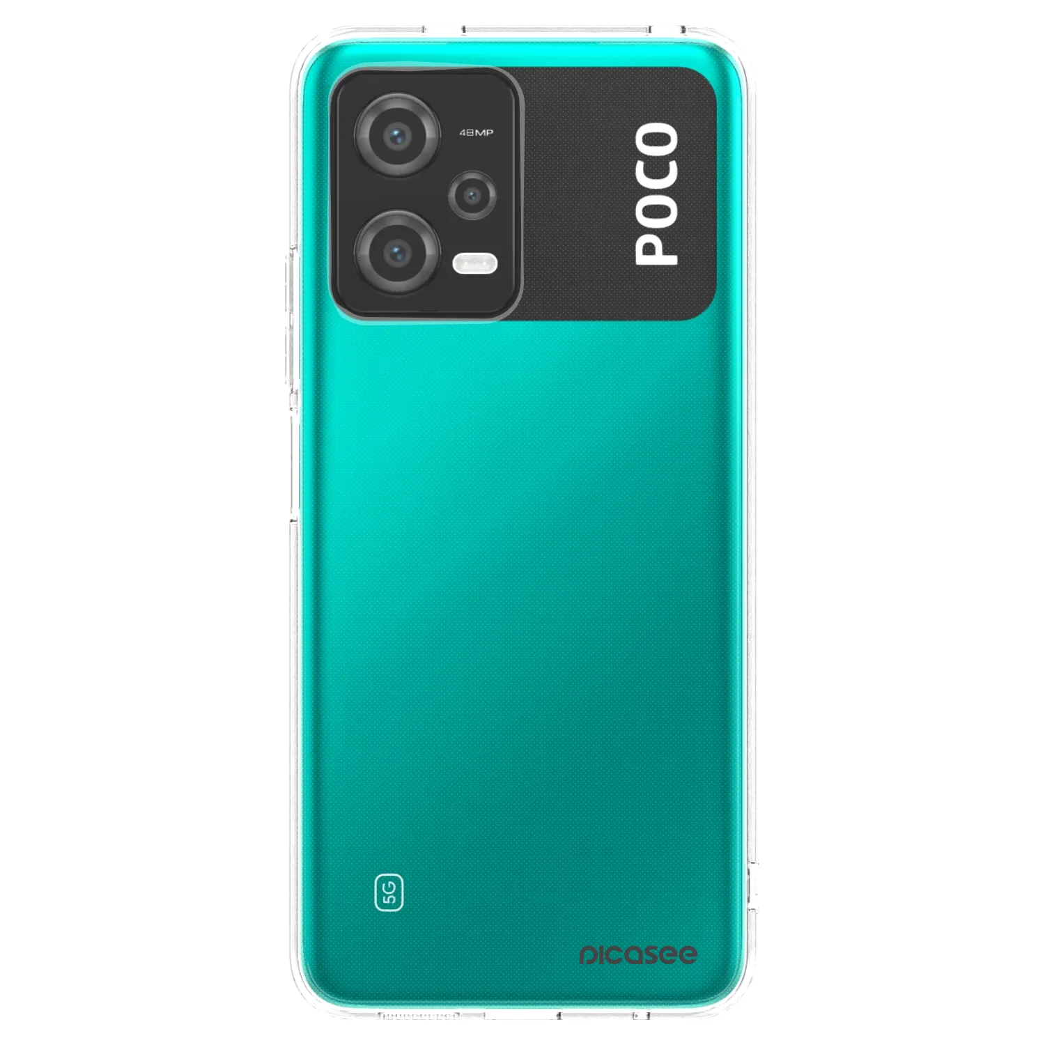 Picasee átlátszó szilikon tok az alábbi mobiltelefonokra Xiaomi Poco X5 - Clear