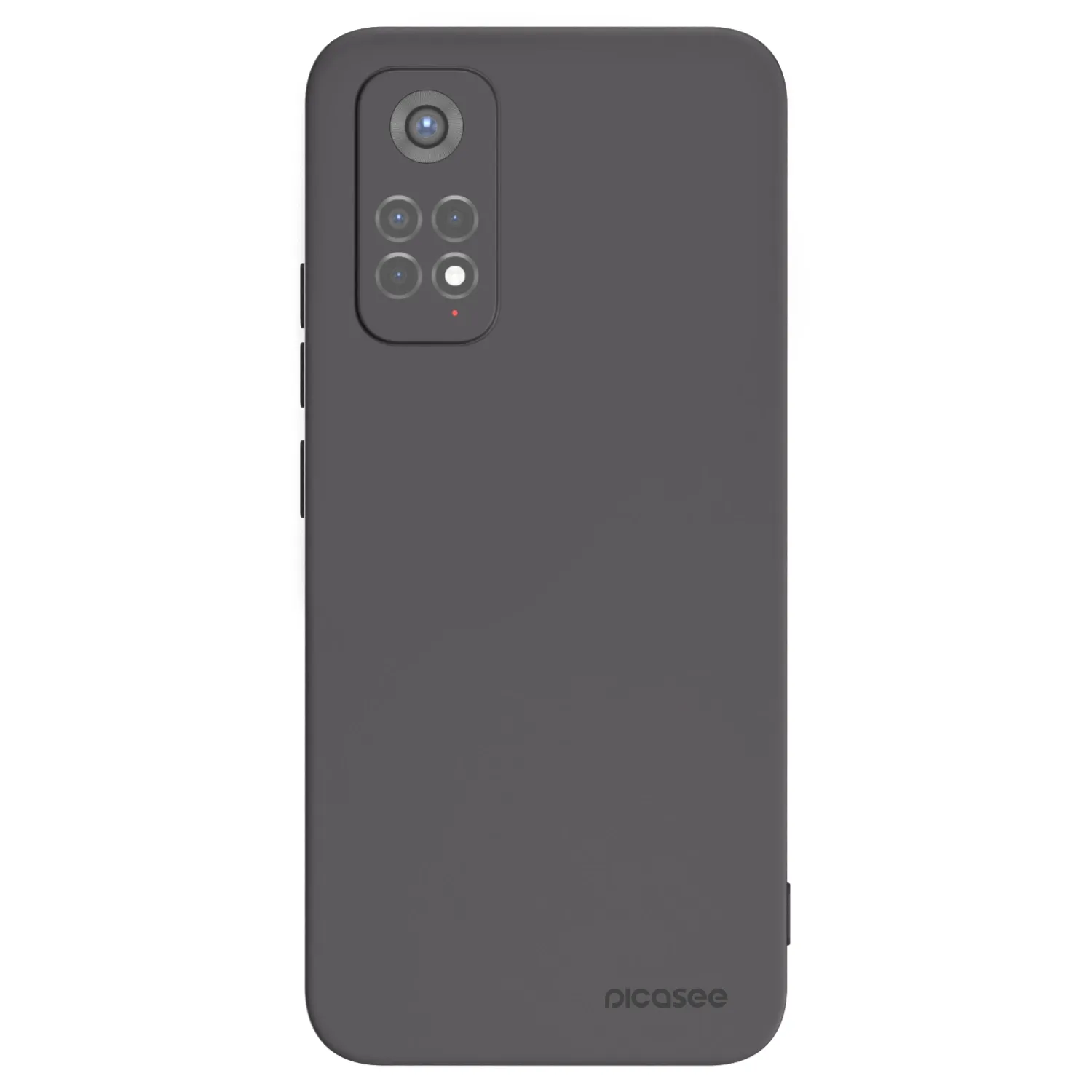 Picasee fekete szilikon tok az alábbi mobiltelefonokra Xiaomi Redmi Note 11S 5G - Clear