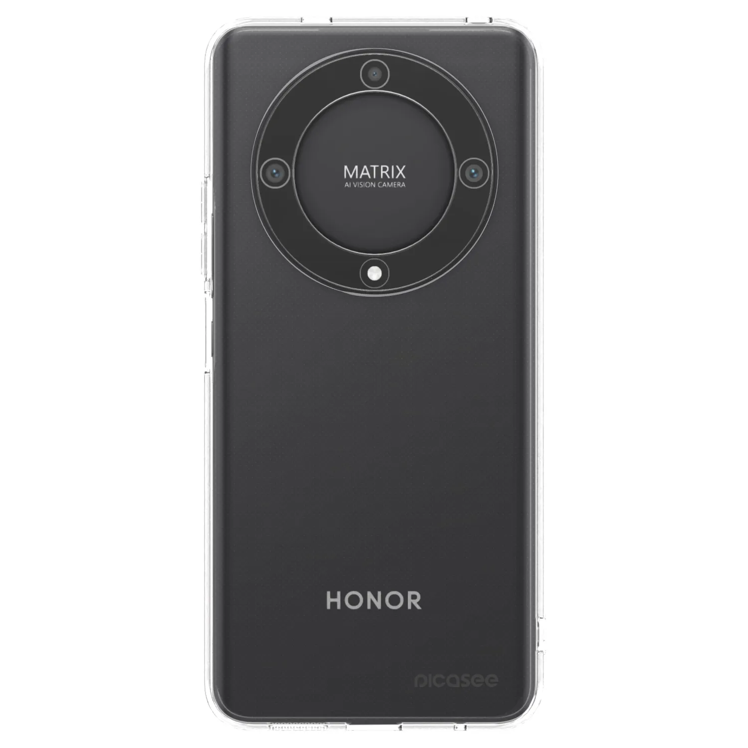 Picasee átlátszó szilikon tok az alábbi mobiltelefonokra Honor Magic5 Lite 5G - Clear
