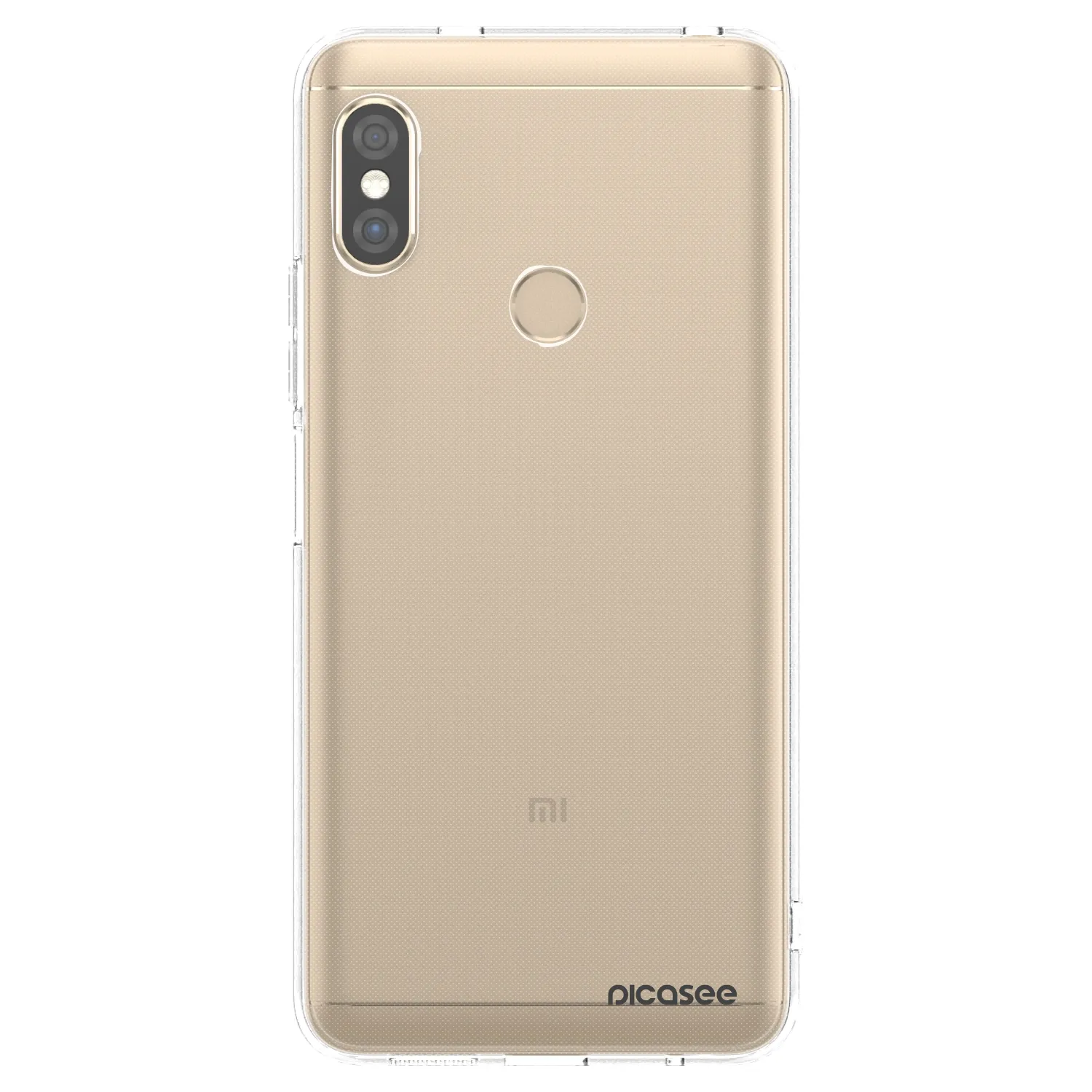 Picasee átlátszó szilikon tok az alábbi mobiltelefonokra Xiaomi Redmi Note 5 Global - Clear