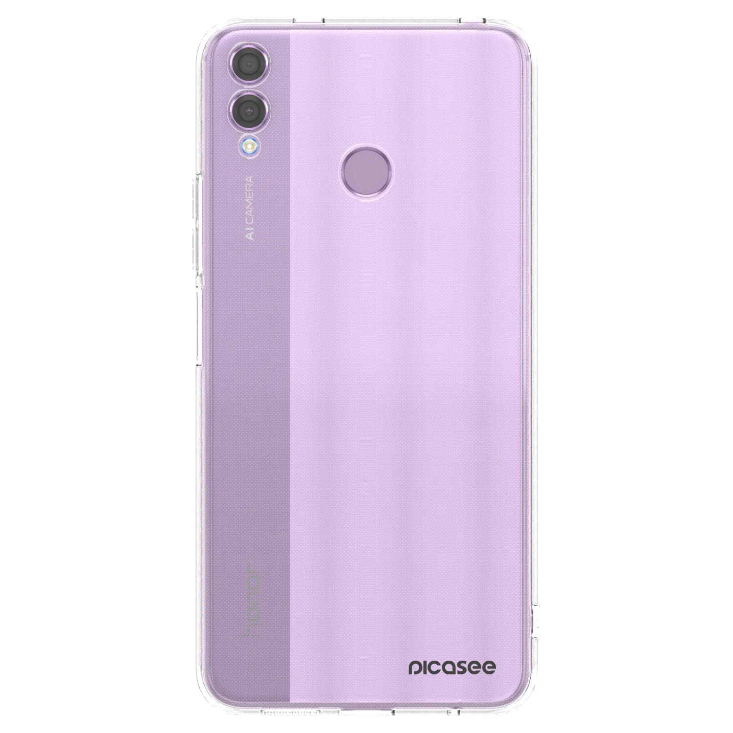 Picasee átlátszó szilikon tok az alábbi mobiltelefonokra Honor 8X - Clear