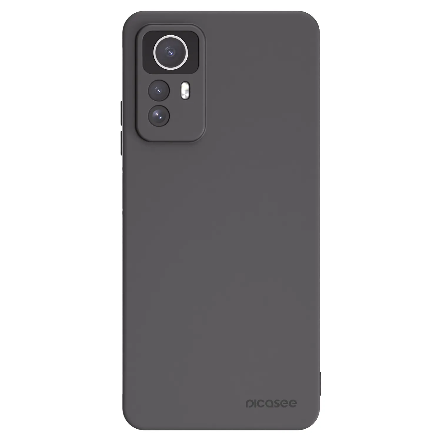 Picasee fekete szilikon tok az alábbi mobiltelefonokra Xiaomi Redmi Note 12S - Clear