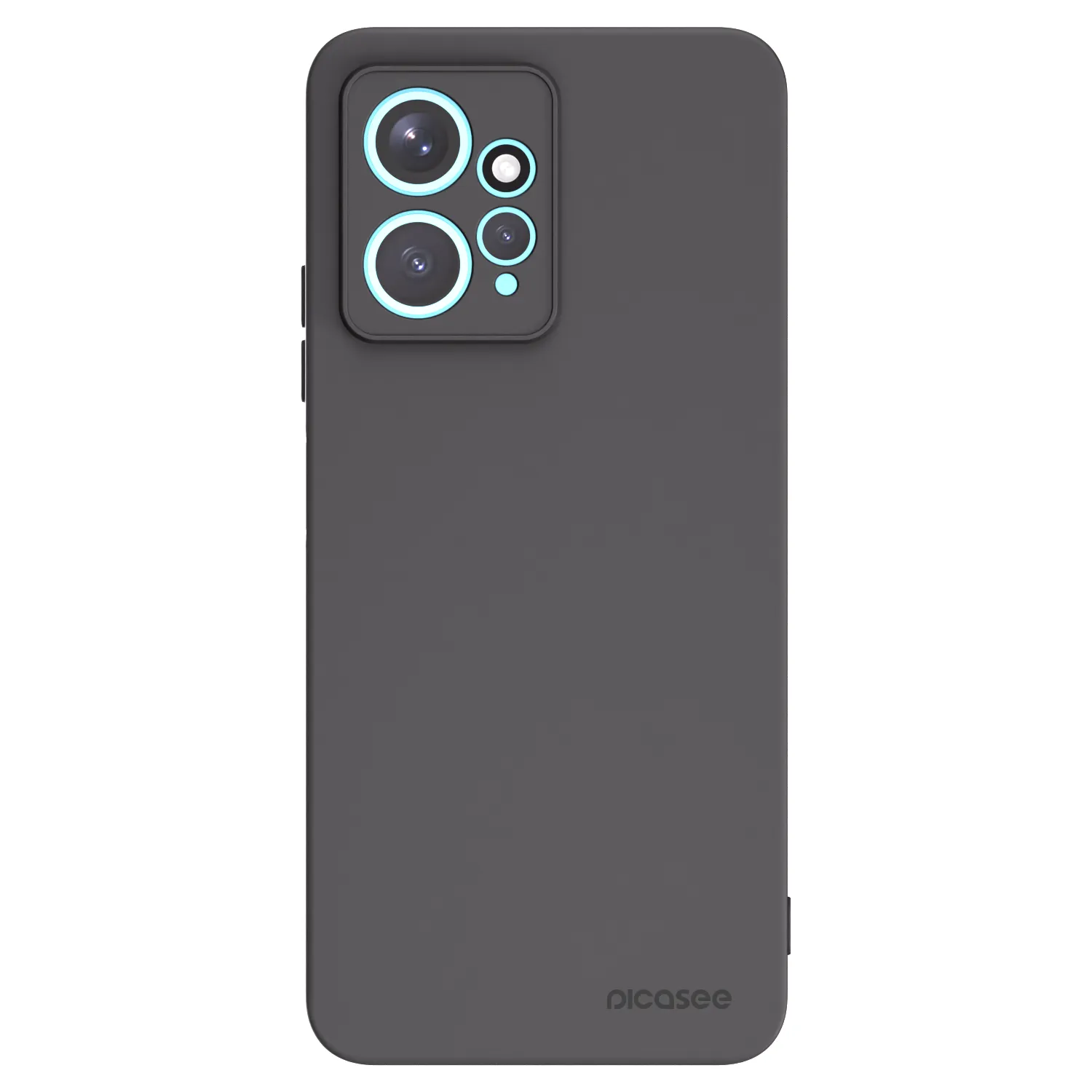 Picasee fekete szilikon tok az alábbi mobiltelefonokra Xiaomi Redmi Note 12 4G - Clear