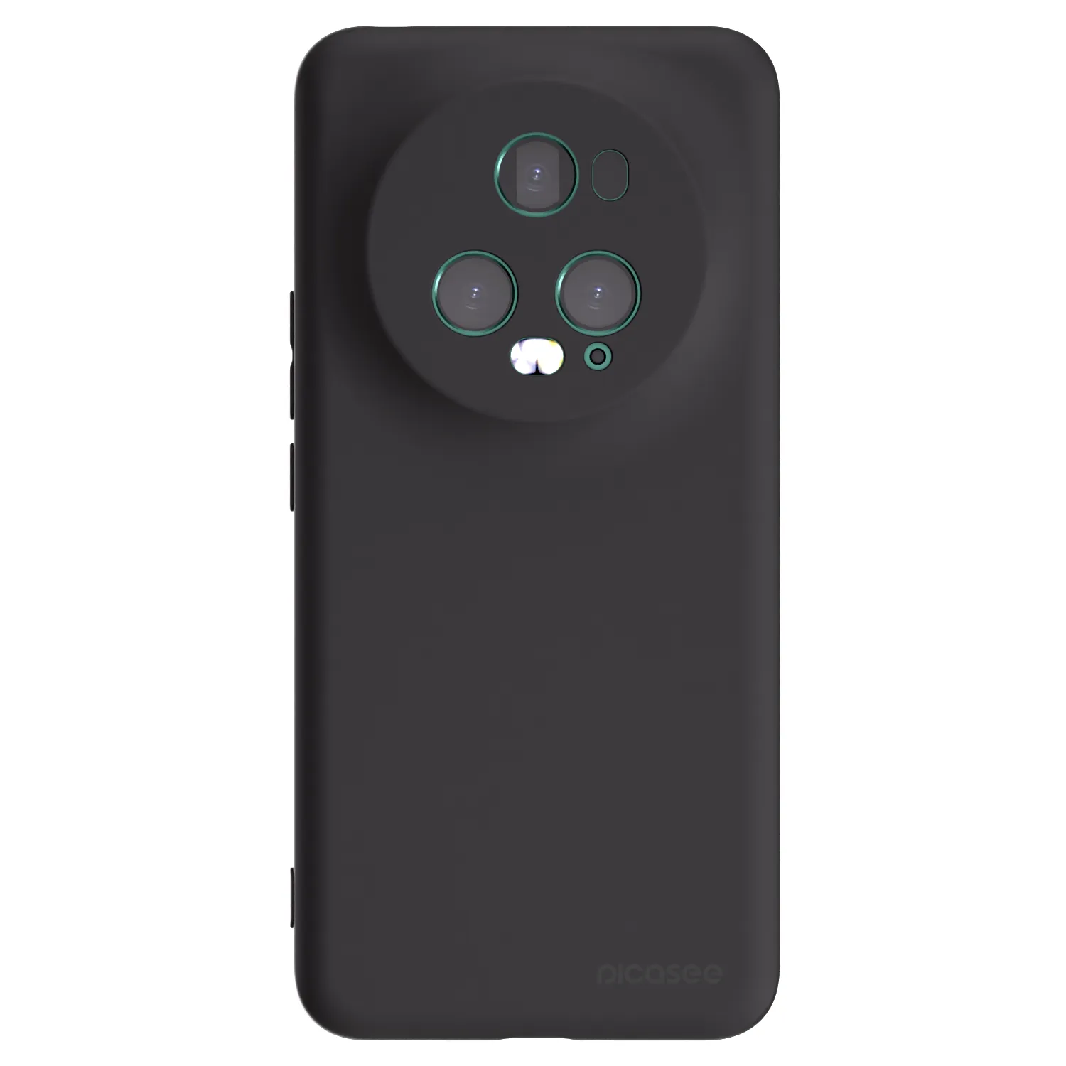Picasee fekete szilikon tok az alábbi mobiltelefonokra Honor Magic5 Pro - Clear