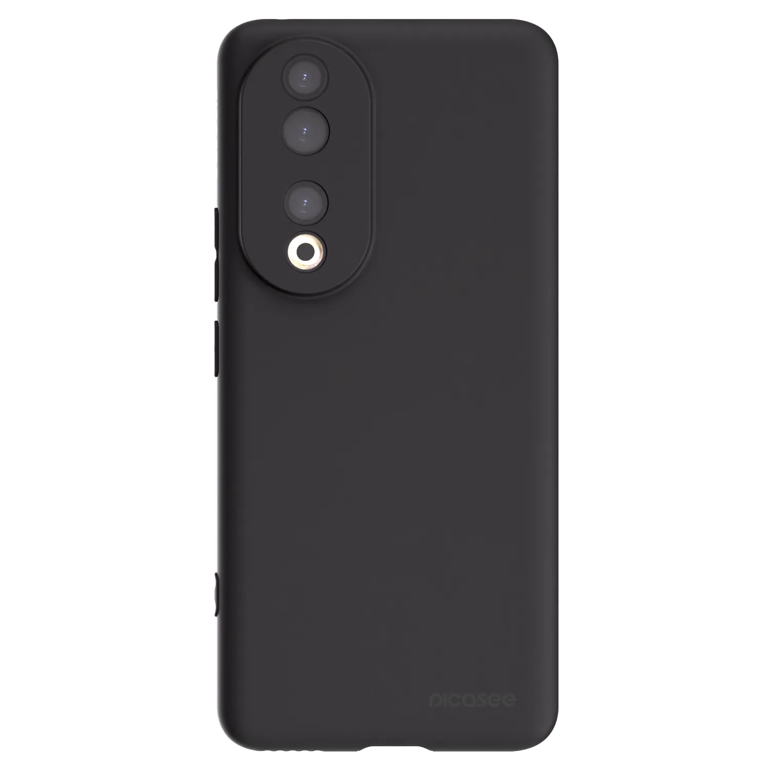 Picasee fekete szilikon tok az alábbi mobiltelefonokra Honor 90 5G - Clear