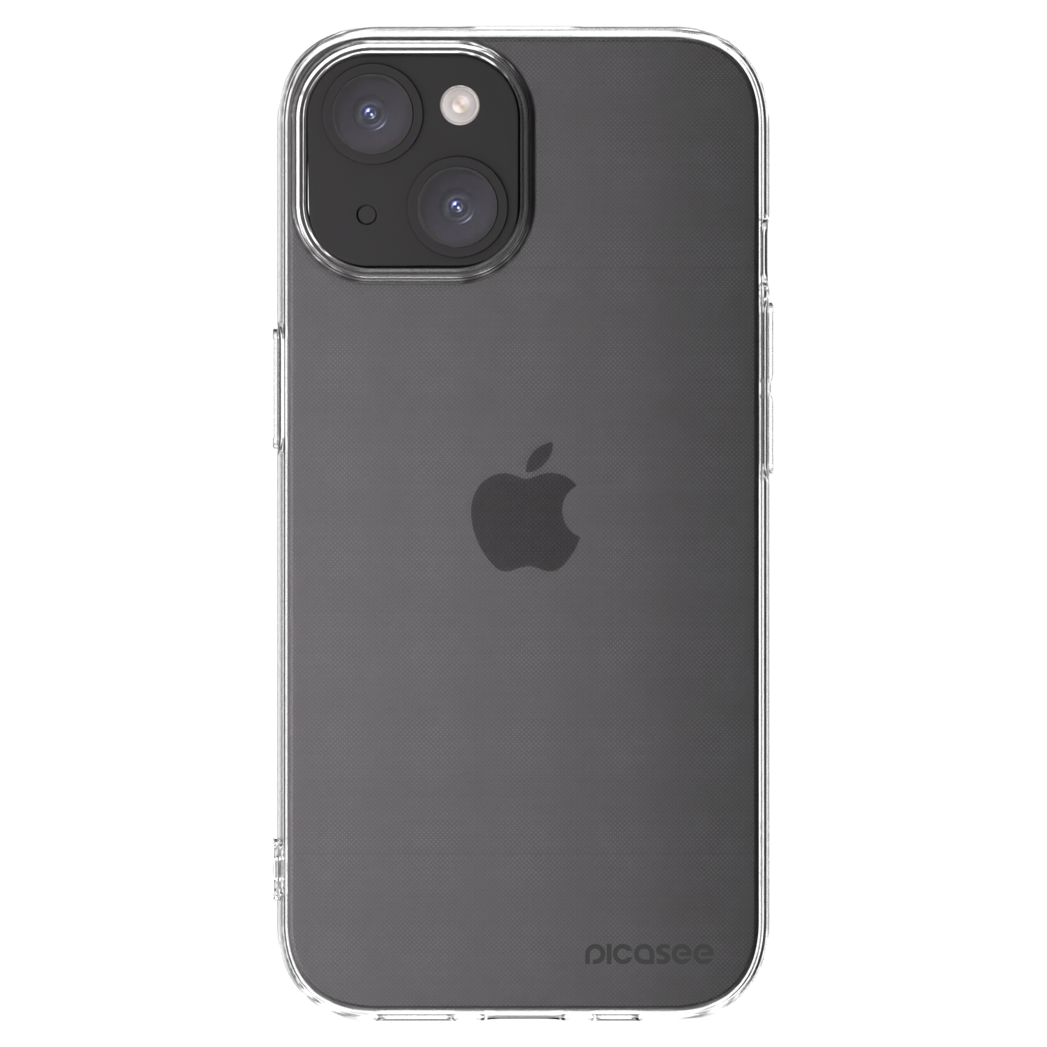 Picasee átlátszó szilikon tok az alábbi mobiltelefonokra Apple iPhone 15 - Clear
