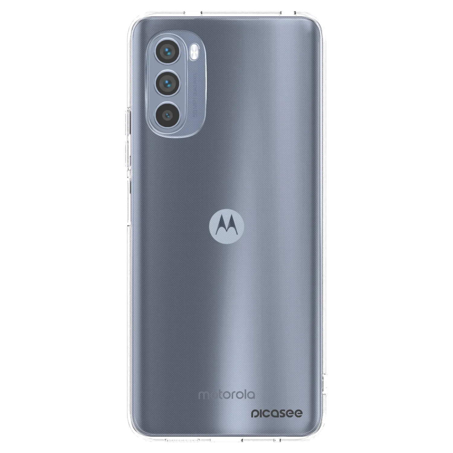 Picasee átlátszó szilikon tok az alábbi mobiltelefonokra Motorola Moto G62 - Clear