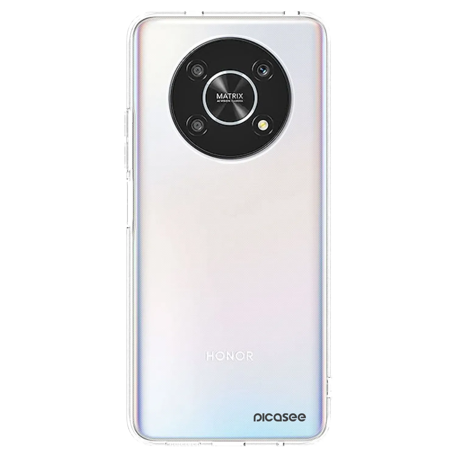 Picasee átlátszó szilikon tok az alábbi mobiltelefonokra Honor Magic4 Lite 5G - Clear