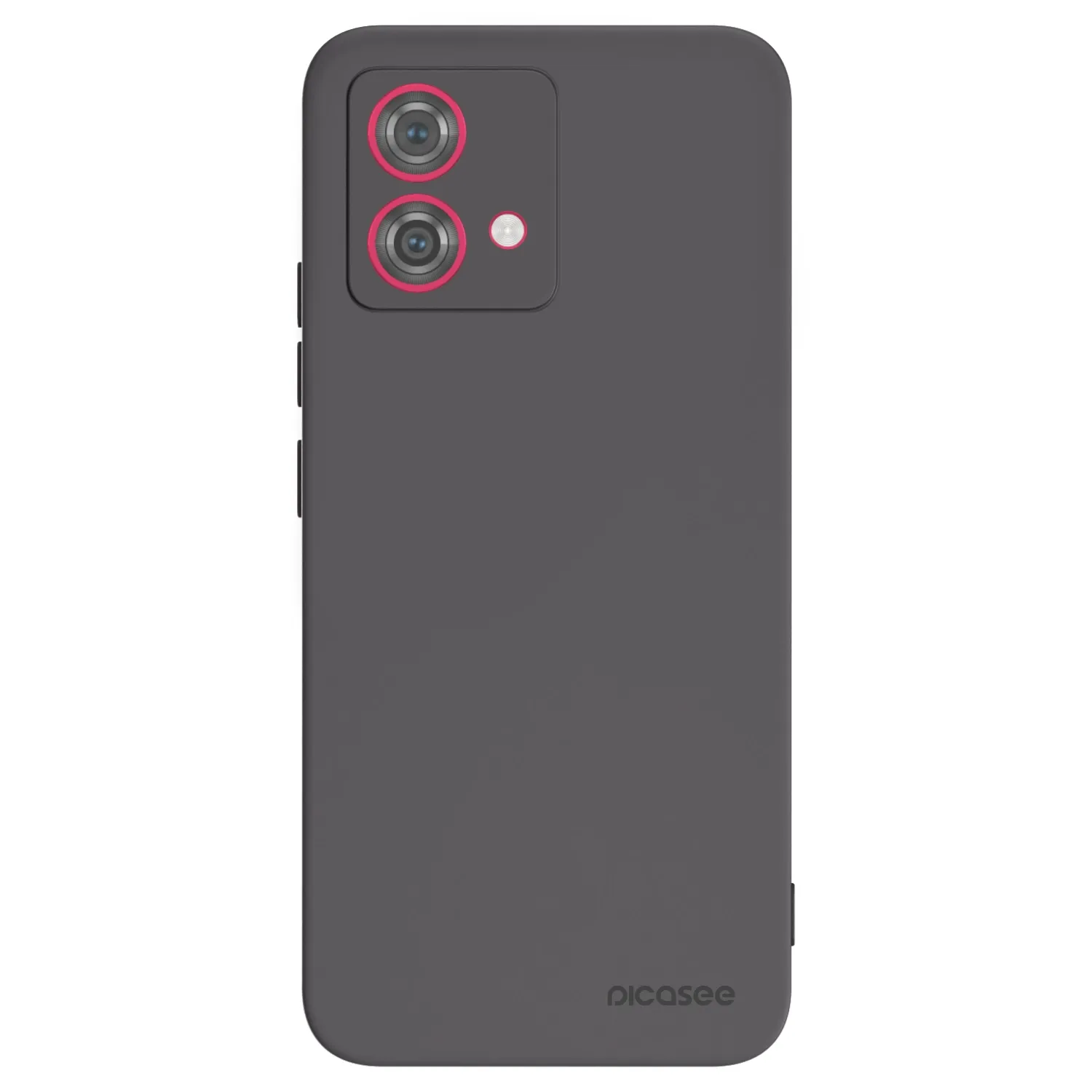 Picasee fekete szilikon tok az alábbi mobiltelefonokra Motorola Moto G84 5G - Clear