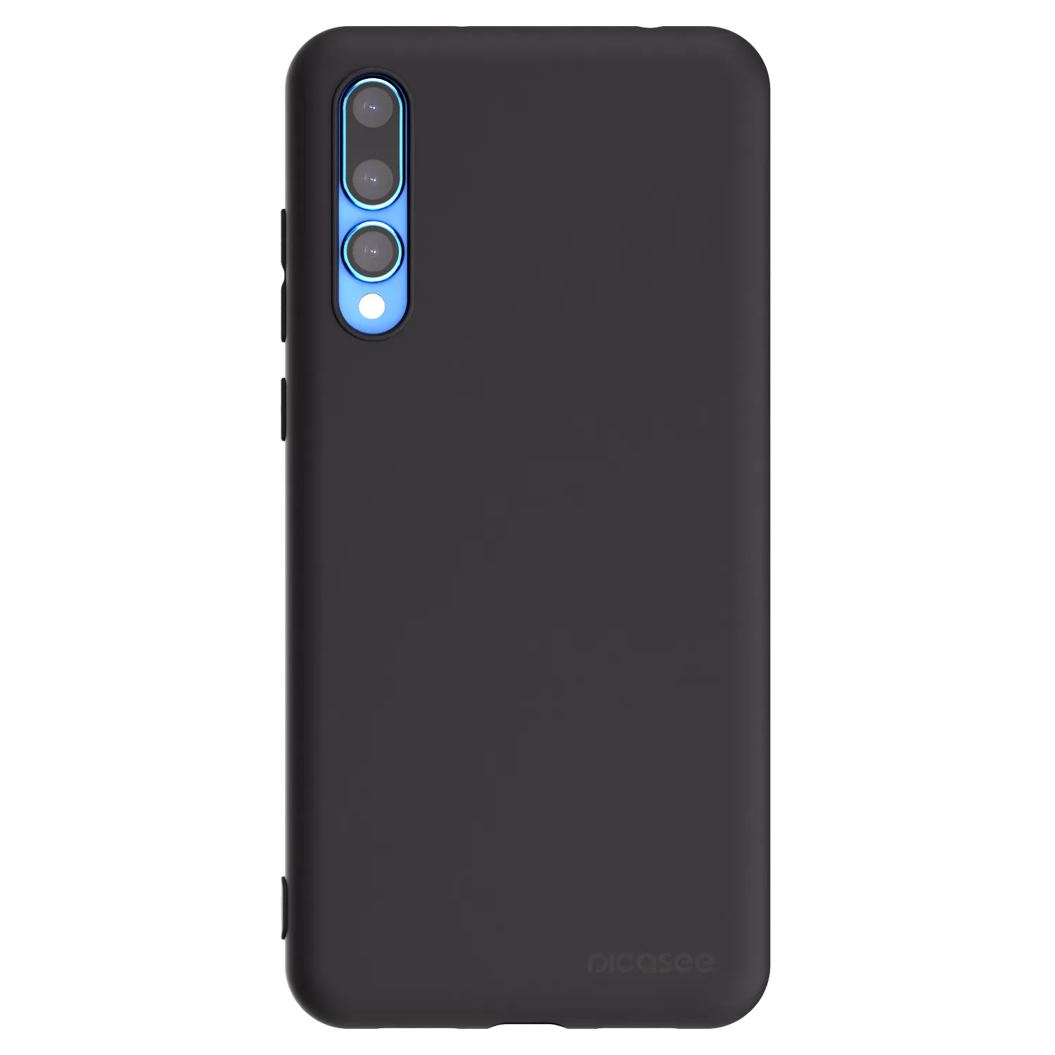 Picasee fekete szilikon tok az alábbi mobiltelefonokra Huawei P20 Pro - Clear