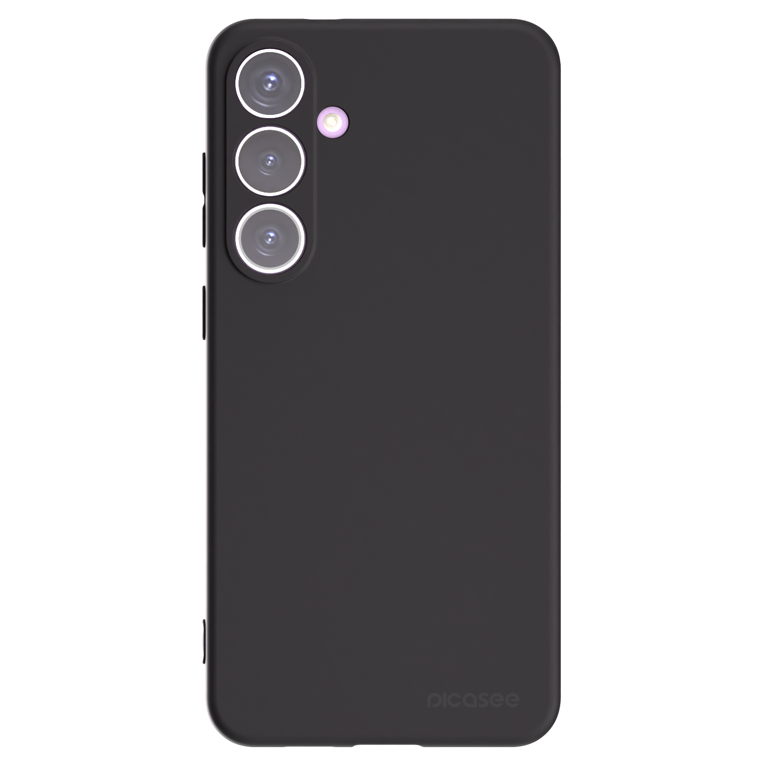Picasee fekete szilikon tok az alábbi mobiltelefonokra Samsung Galaxy S24+ S926B 5G - Clear