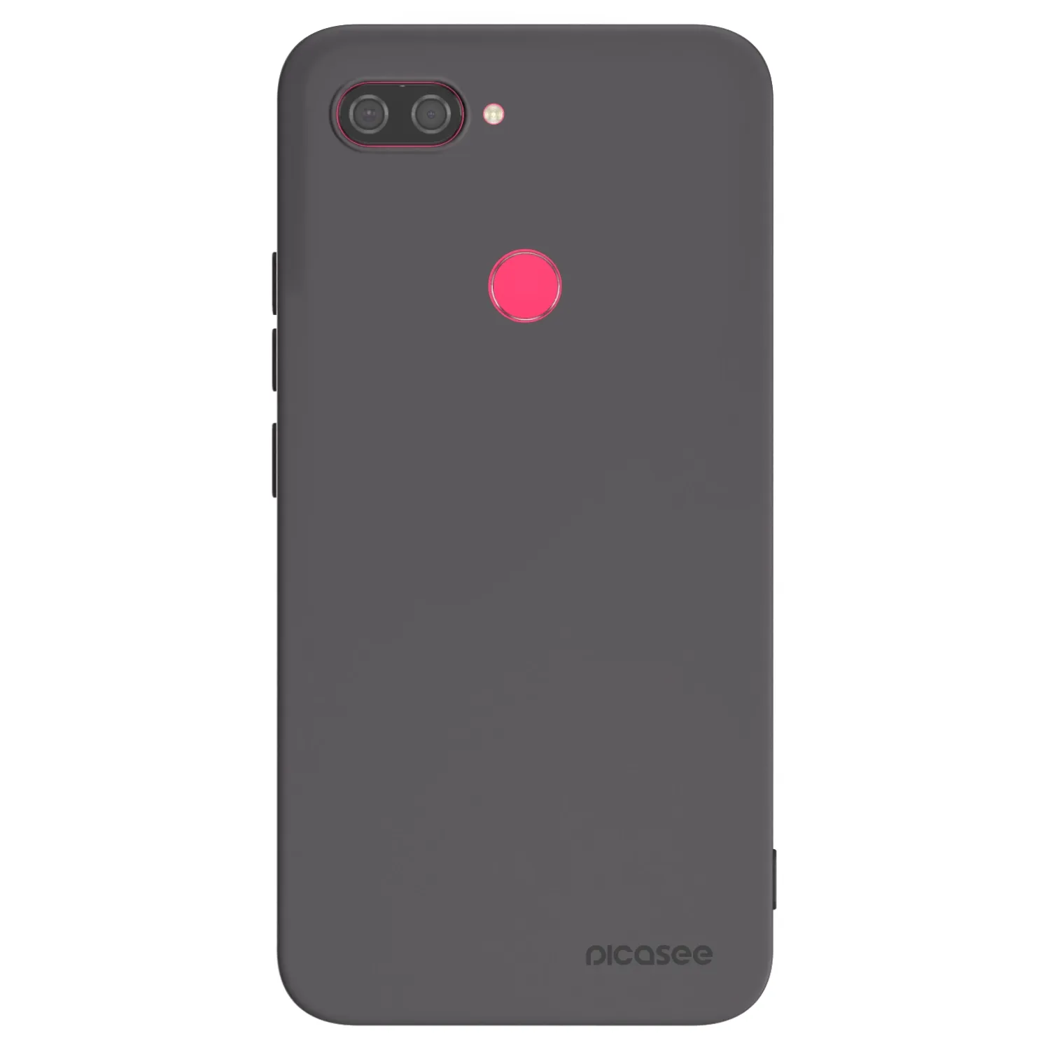 Picasee fekete szilikon tok az alábbi mobiltelefonokra Xiaomi Mi 8 Lite - Clear