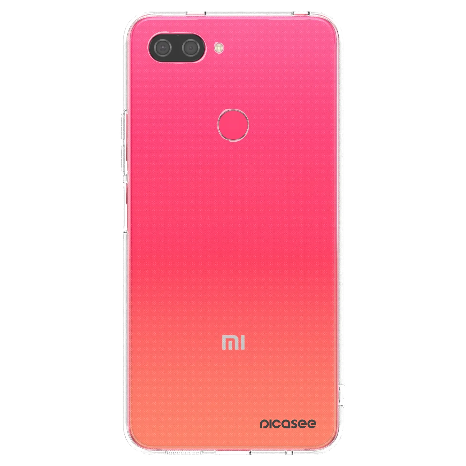 Picasee átlátszó szilikon tok az alábbi mobiltelefonokra Xiaomi Mi 8 Lite - Clear