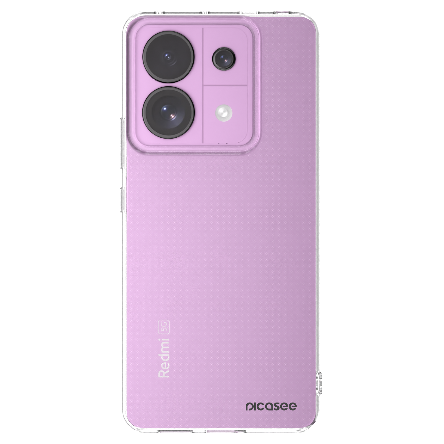 Picasee átlátszó szilikon tok az alábbi mobiltelefonokra Xiaomi Redmi Note 13 Pro 5G - Clear