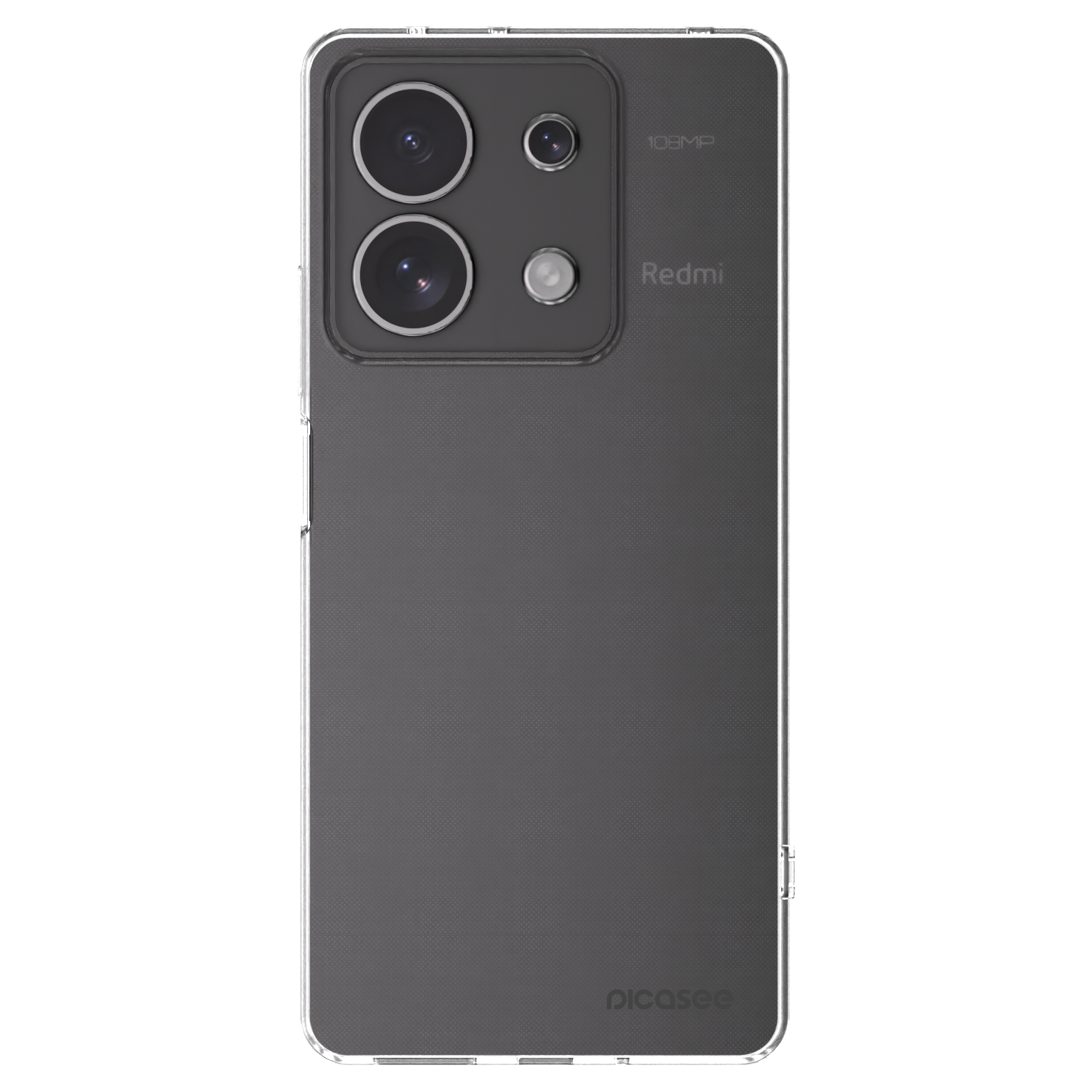 Picasee átlátszó szilikon tok az alábbi mobiltelefonokra Xiaomi Redmi Note 13 4G - Clear