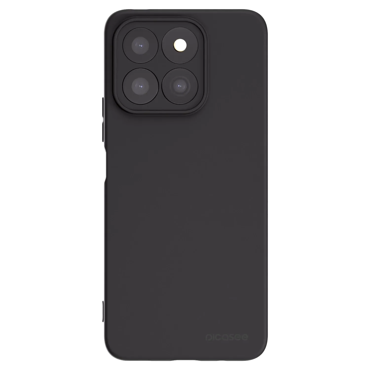 Picasee fekete szilikon tok az alábbi mobiltelefonokra Honor X8b - Clear