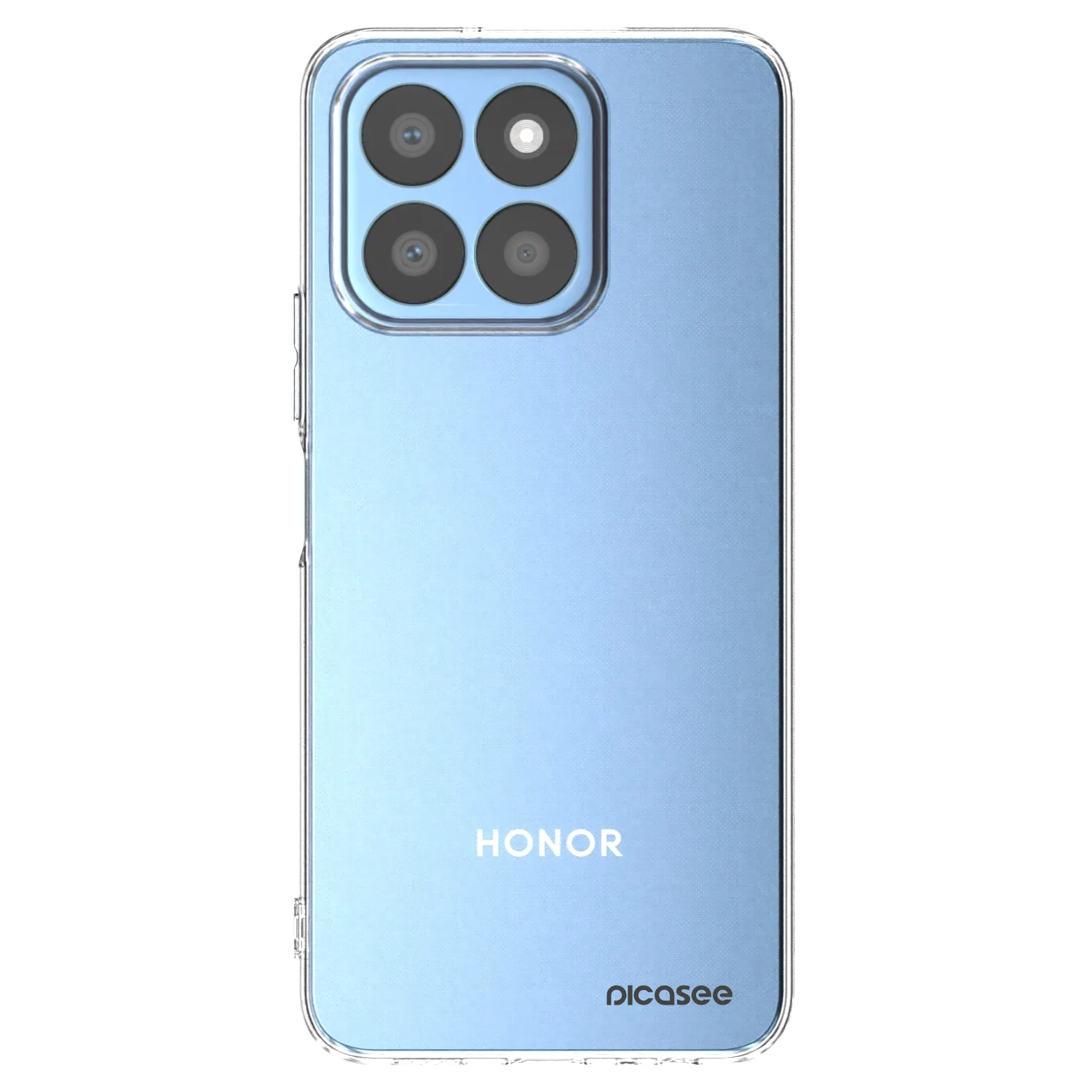 Picasee átlátszó szilikon tok az alábbi mobiltelefonokra Honor X8b - Clear