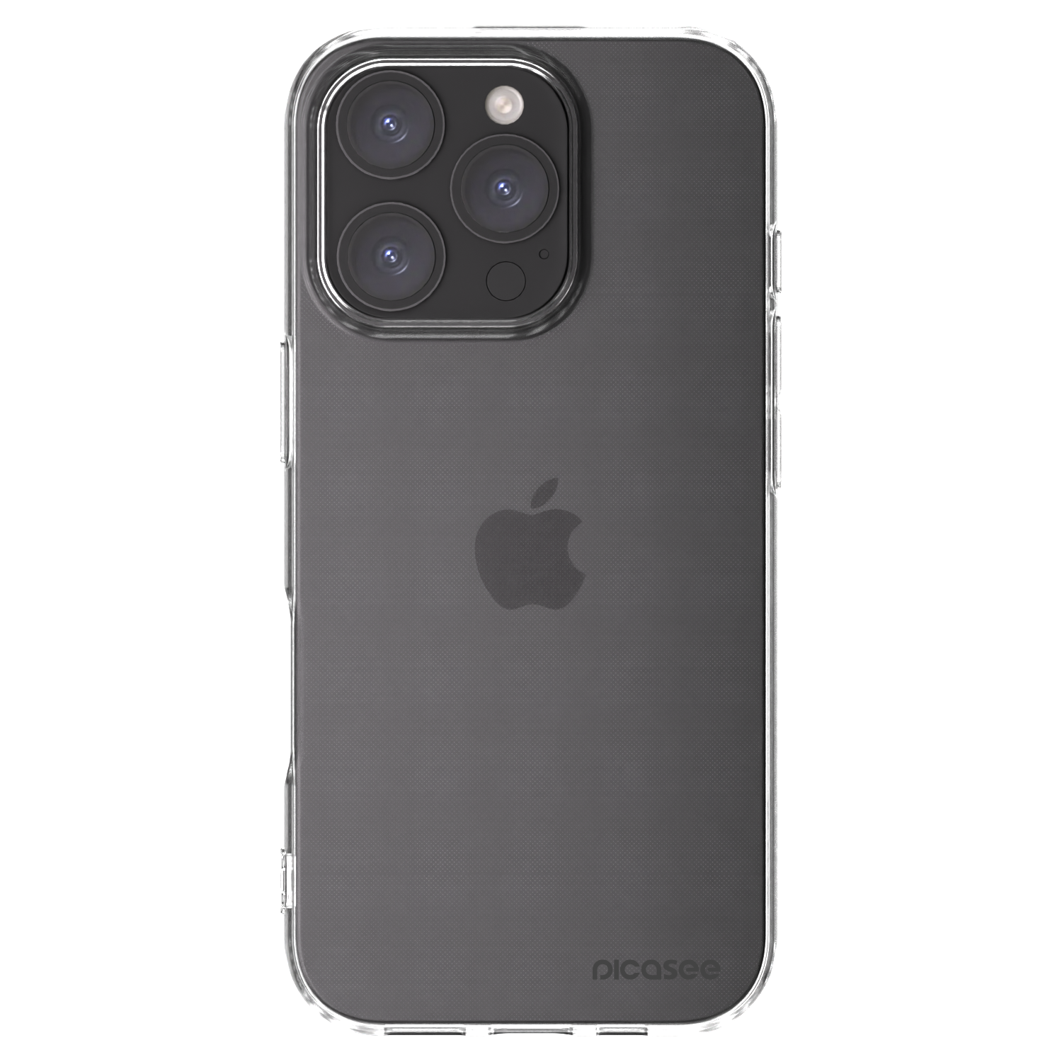 Picasee átlátszó szilikon tok az alábbi mobiltelefonokra Apple iPhone 16 Pro - Clear