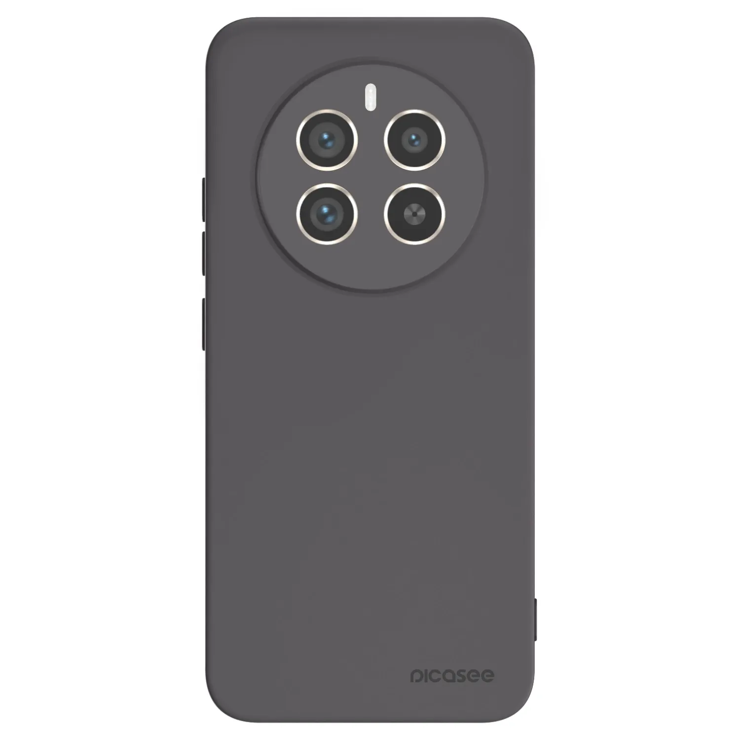 Picasee fekete szilikon tok az alábbi mobiltelefonokra Realme 12 Pro 5G - Clear