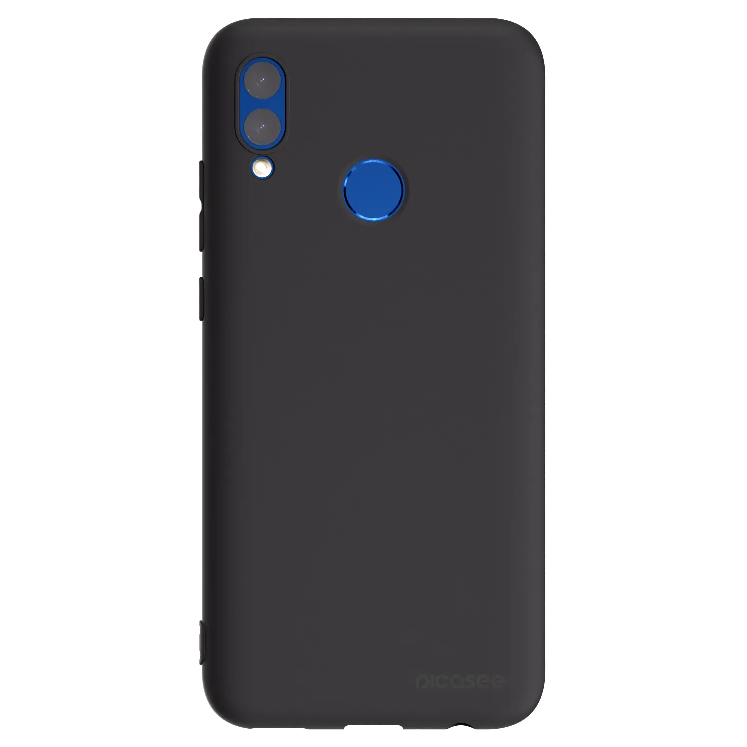 Picasee fekete szilikon tok az alábbi mobiltelefonokra Huawei P Smart 2019 - Clear