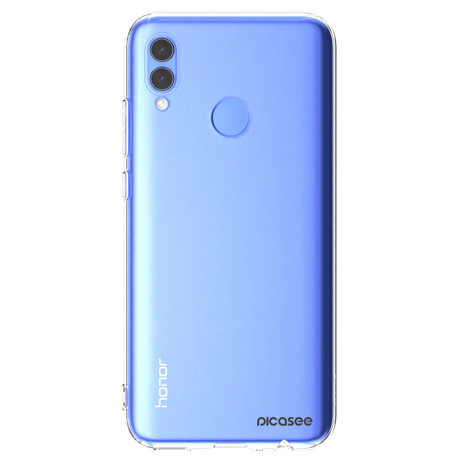 Picasee átlátszó szilikon tok az alábbi mobiltelefonokra Huawei P Smart 2019 - Clear