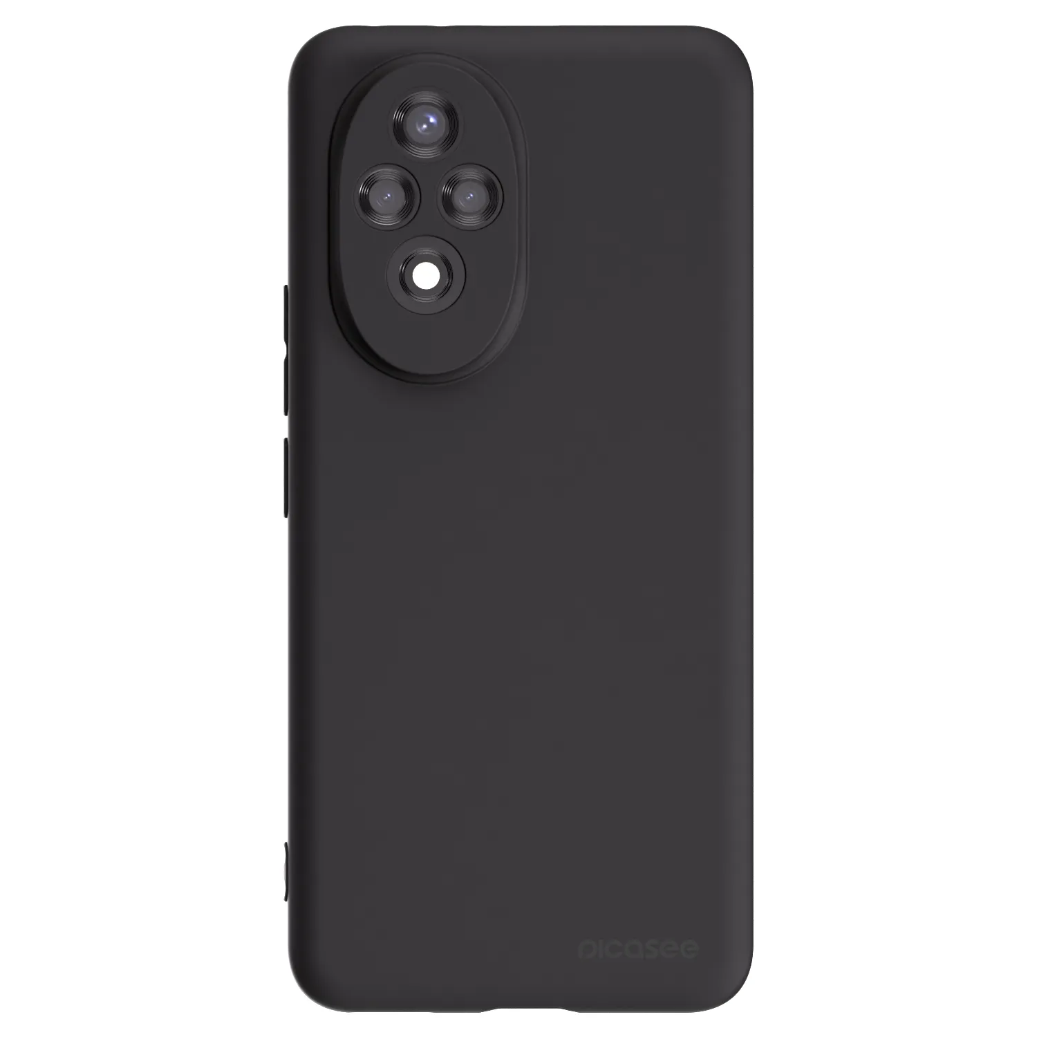 Picasee fekete szilikon tok az alábbi mobiltelefonokra Honor 200 5G - Clear