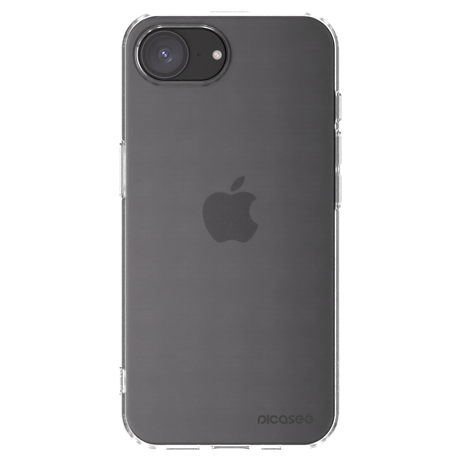 Picasee átlátszó szilikon tok az alábbi mobiltelefonokra Apple iPhone 16e - Clear