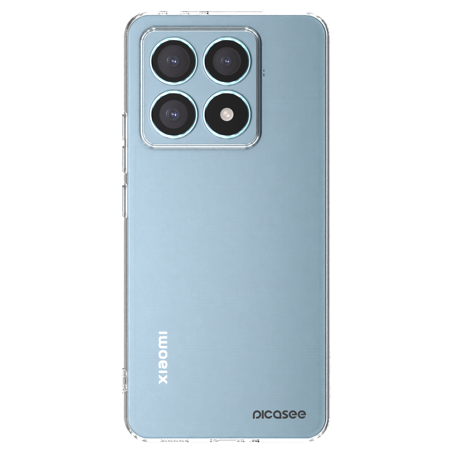 Picasee átlátszó szilikon tok az alábbi mobiltelefonokra Xiaomi 14T Pro - Clear