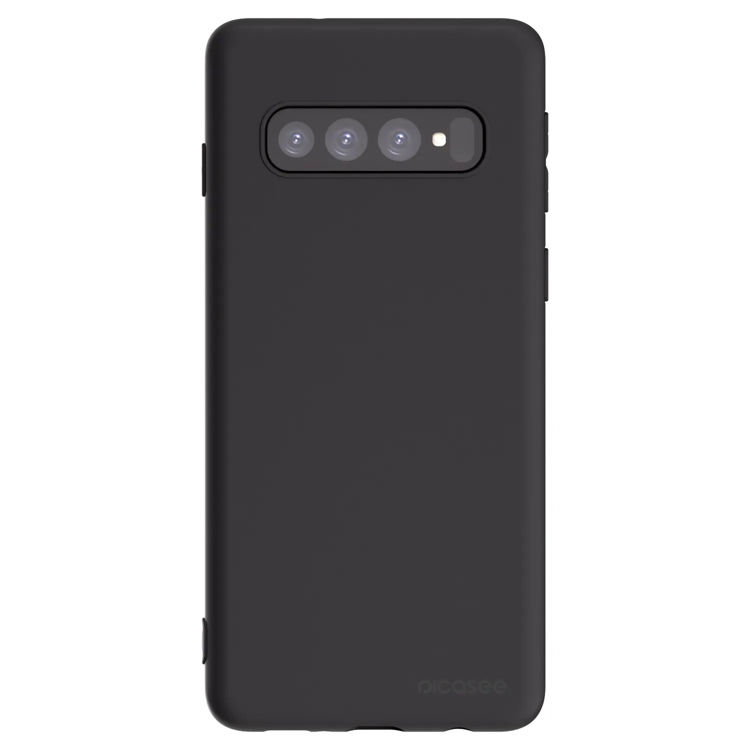 Picasee fekete szilikon tok az alábbi mobiltelefonokra Samsung Galaxy S10 G973 - Clear