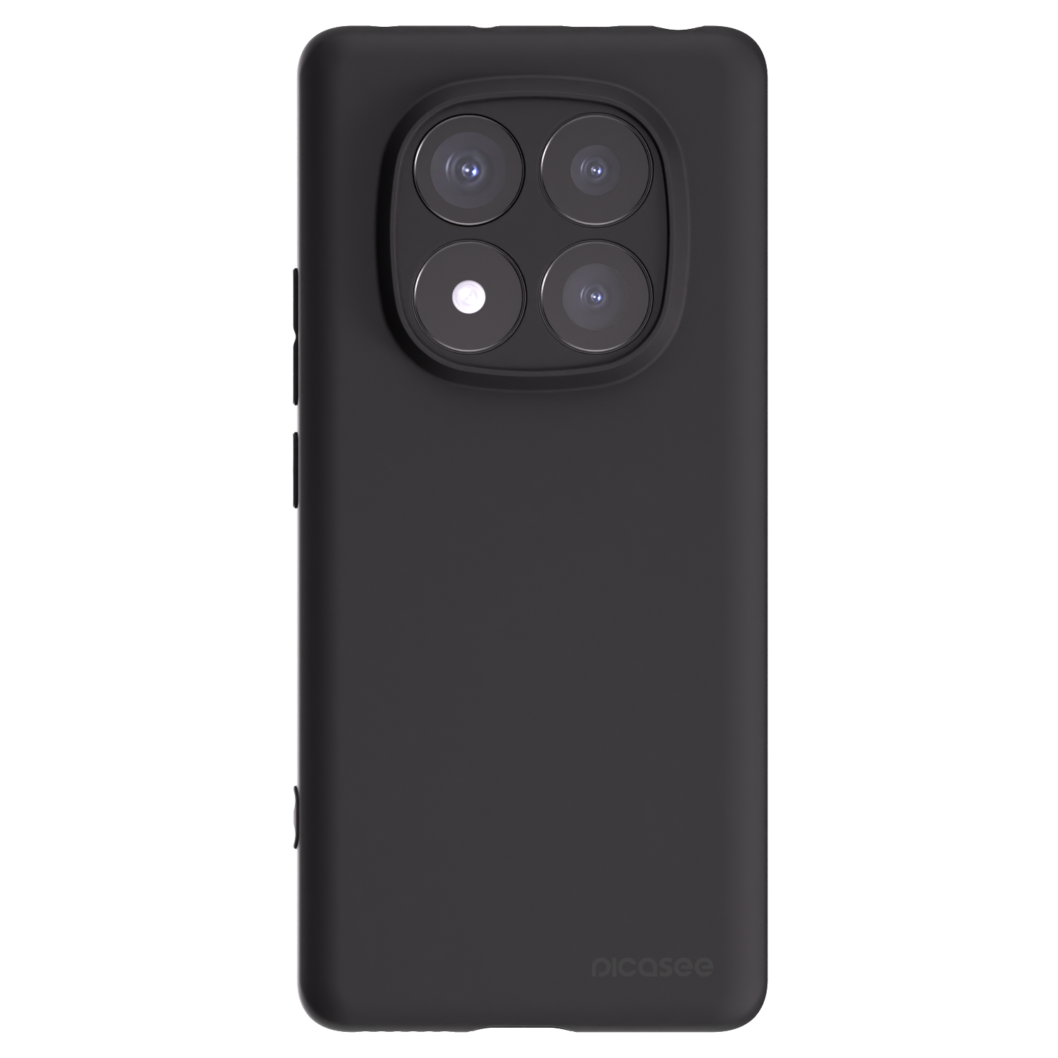 Picasee fekete szilikon tok az alábbi mobiltelefonokra Xiaomi Redmi Note 14 Pro+ 5G - Clear