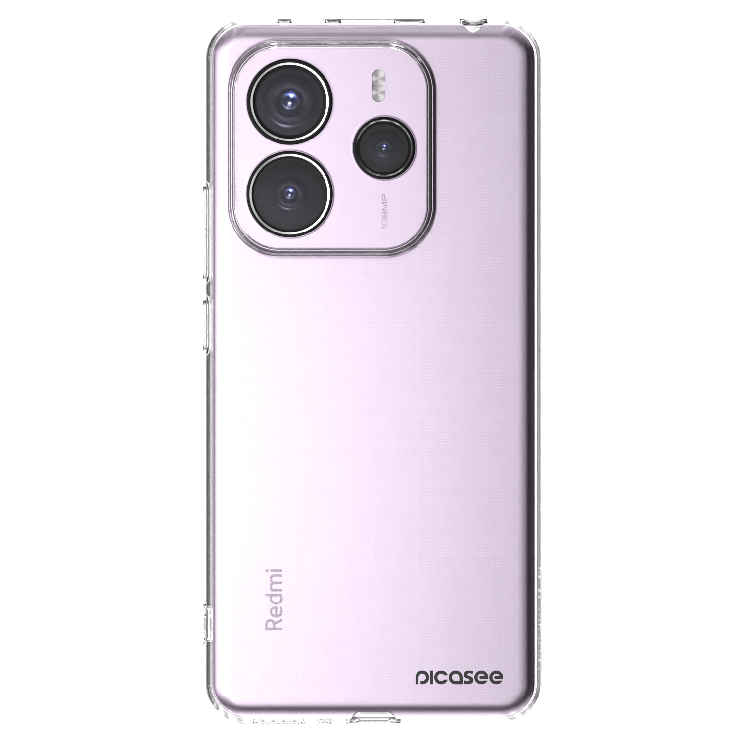 Picasee átlátszó szilikon tok az alábbi mobiltelefonokra Xiaomi Redmi Note 14 5G - Clear