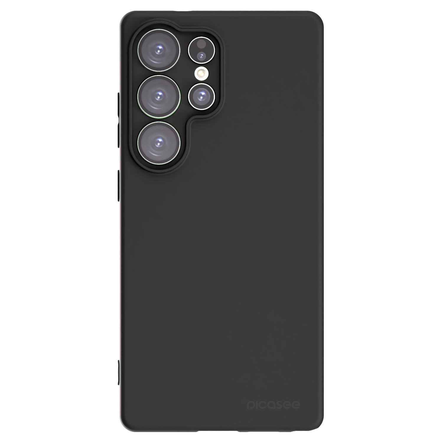 Picasee fekete szilikon tok az alábbi mobiltelefonokra Samsung Galaxy S25 Ultra 5G - Clear