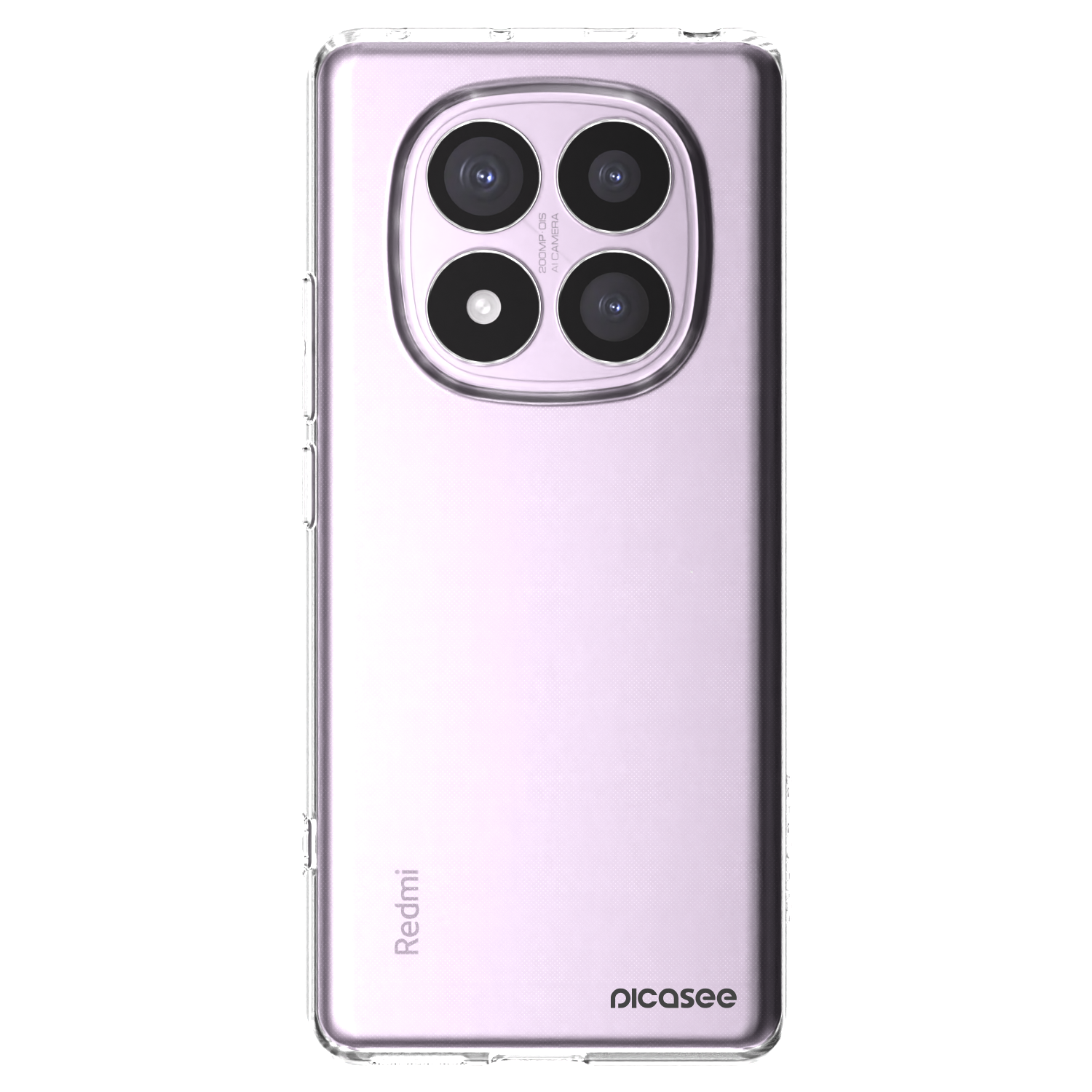 Picasee átlátszó szilikon tok az alábbi mobiltelefonokra Xiaomi Redmi Note 14 Pro 4G - Clear