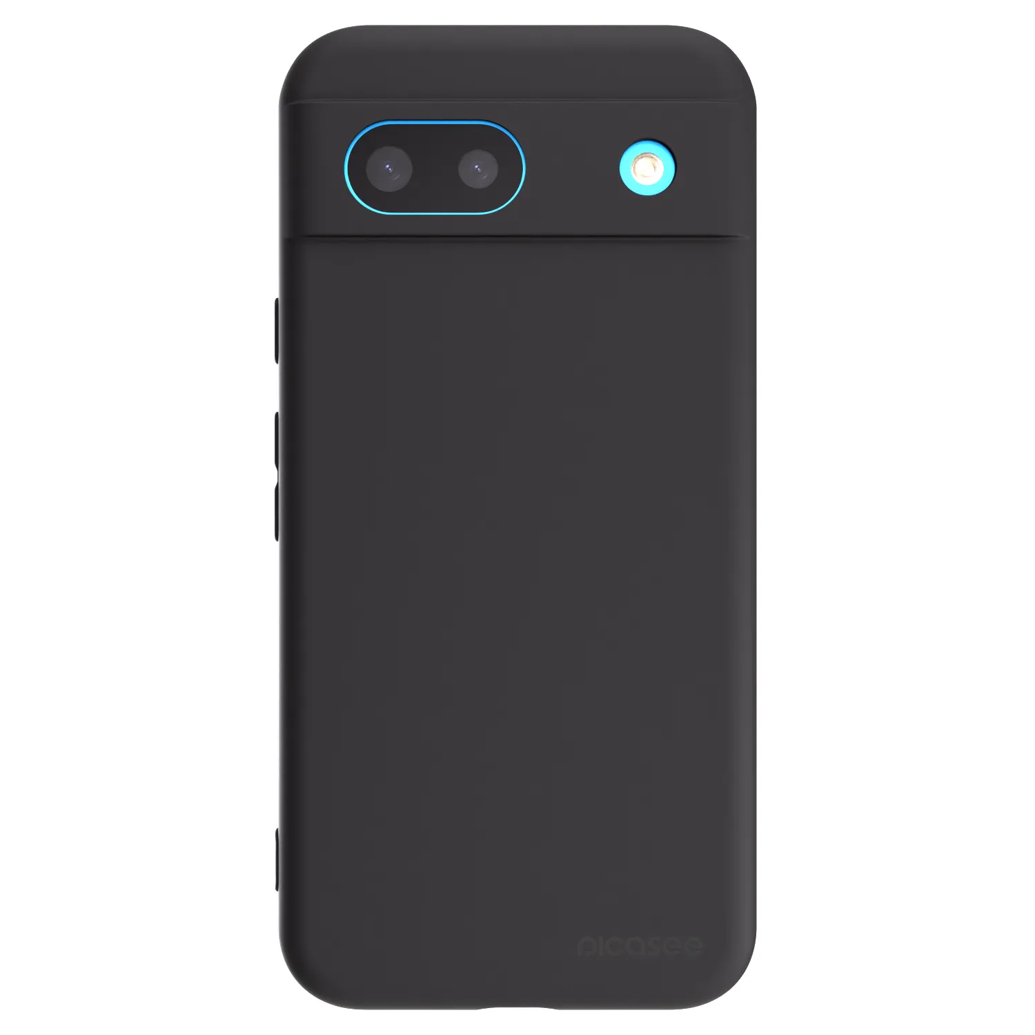 Picasee fekete szilikon tok az alábbi mobiltelefonokra Google Pixel 8a - Clear