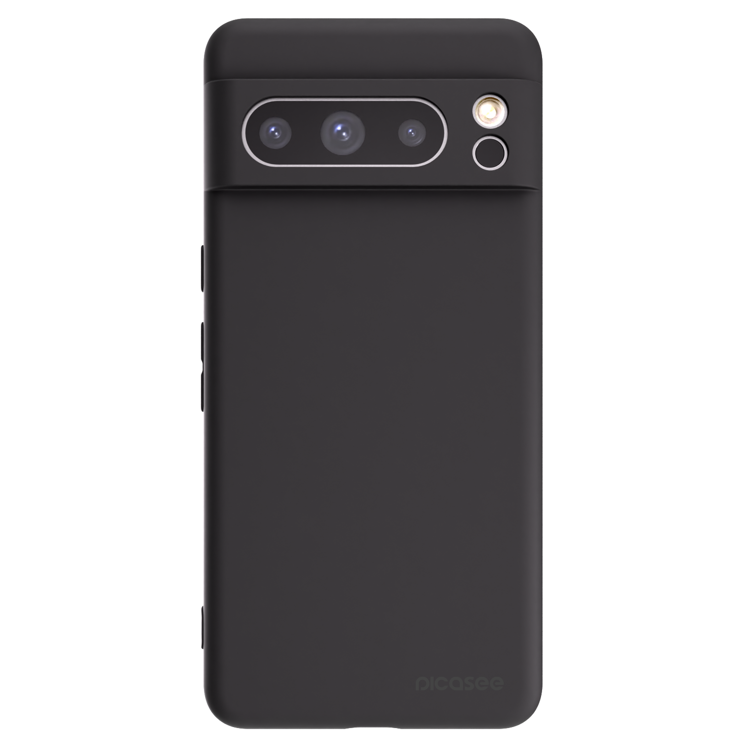 Picasee fekete szilikon tok az alábbi mobiltelefonokra Google Pixel 8 Pro - Clear