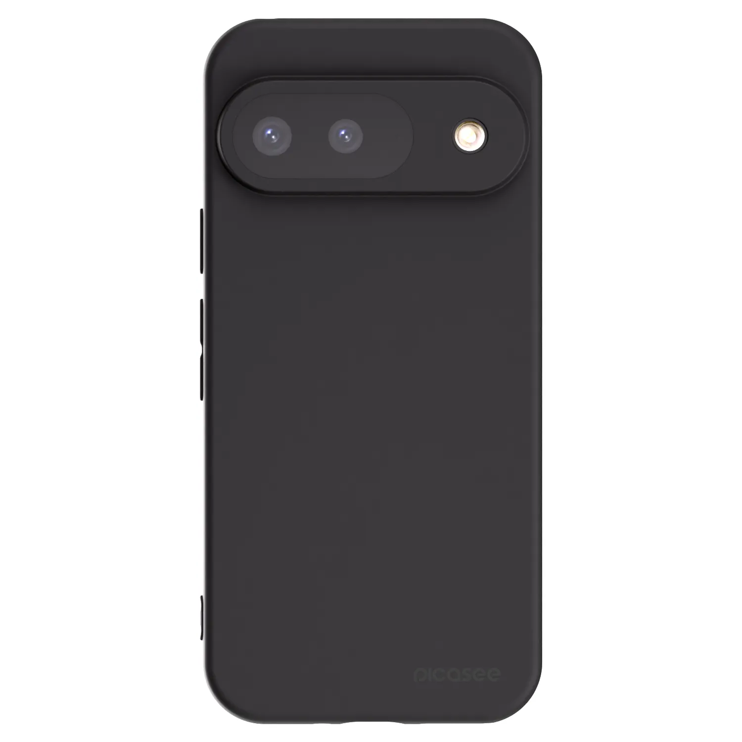 Picasee fekete szilikon tok az alábbi mobiltelefonokra Google Pixel 9 - Clear