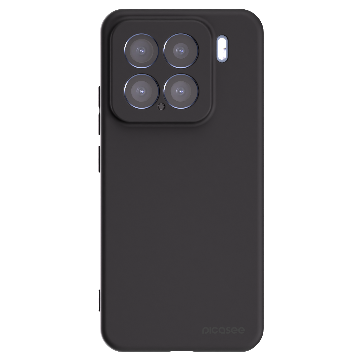 Picasee fekete szilikon tok az alábbi mobiltelefonokra Xiaomi 15 - Clear