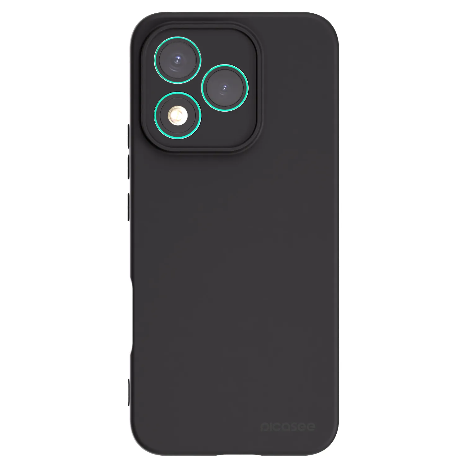 Picasee fekete szilikon tok az alábbi mobiltelefonokra Honor 400 Lite 5G - Clear