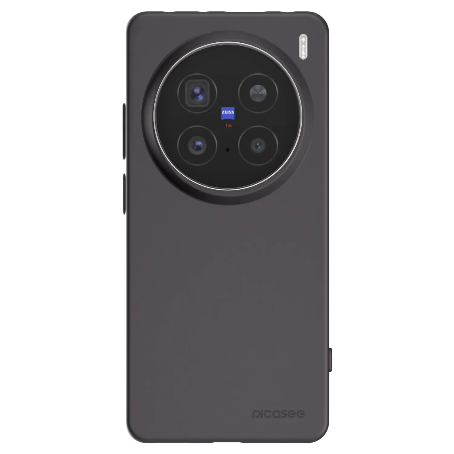 Picasee fekete szilikon tok az alábbi mobiltelefonokra Vivo X200 Pro - Clear