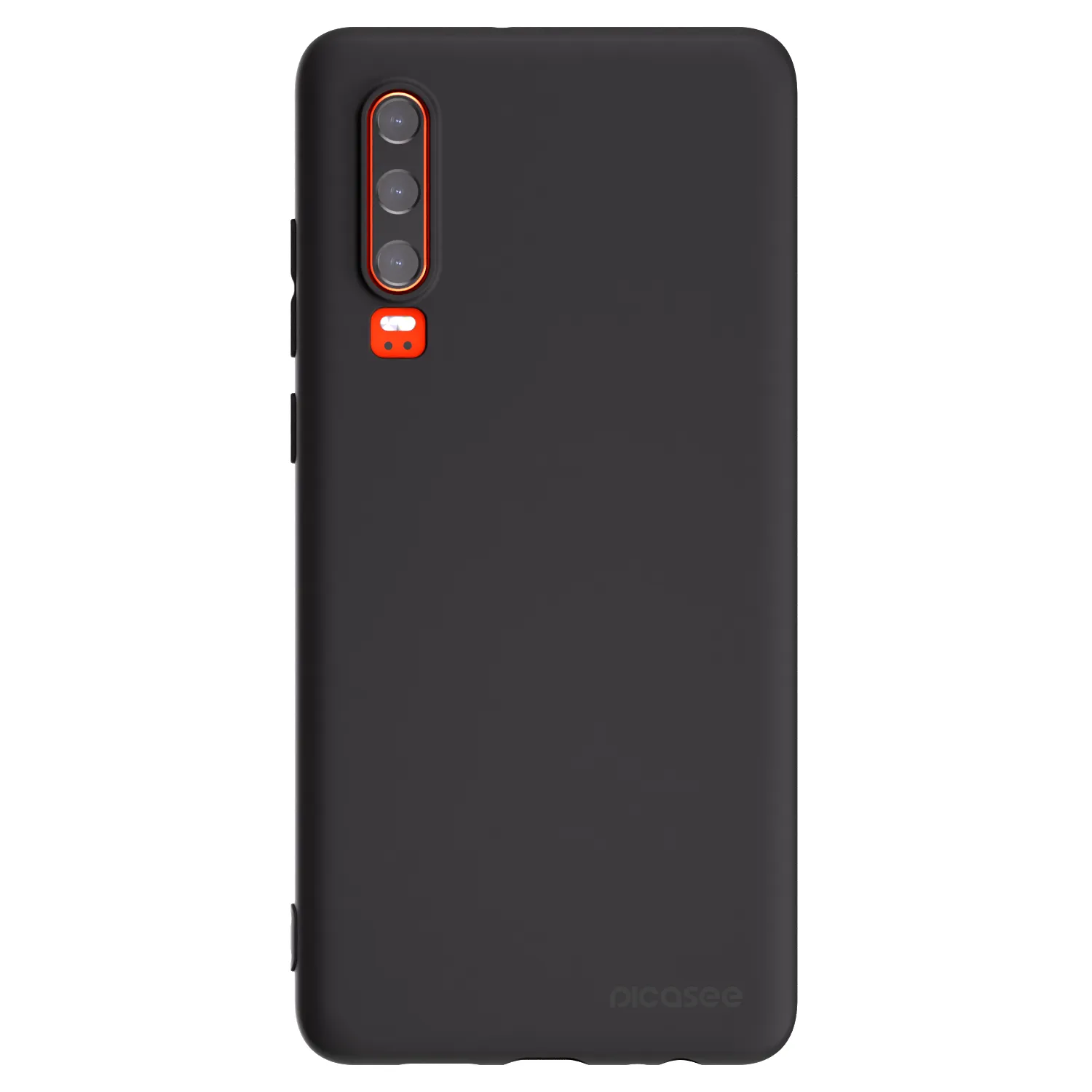Picasee fekete szilikon tok az alábbi mobiltelefonokra Huawei P30 - Clear