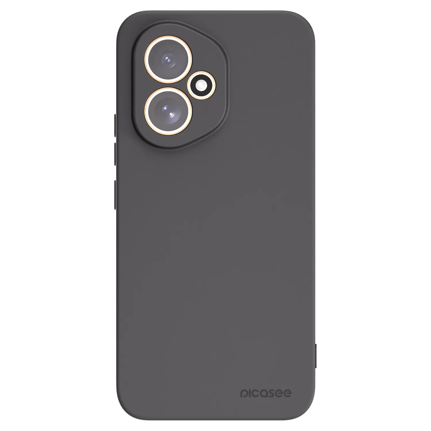 Picasee fekete szilikon tok az alábbi mobiltelefonokra Honor 400 5G - Clear