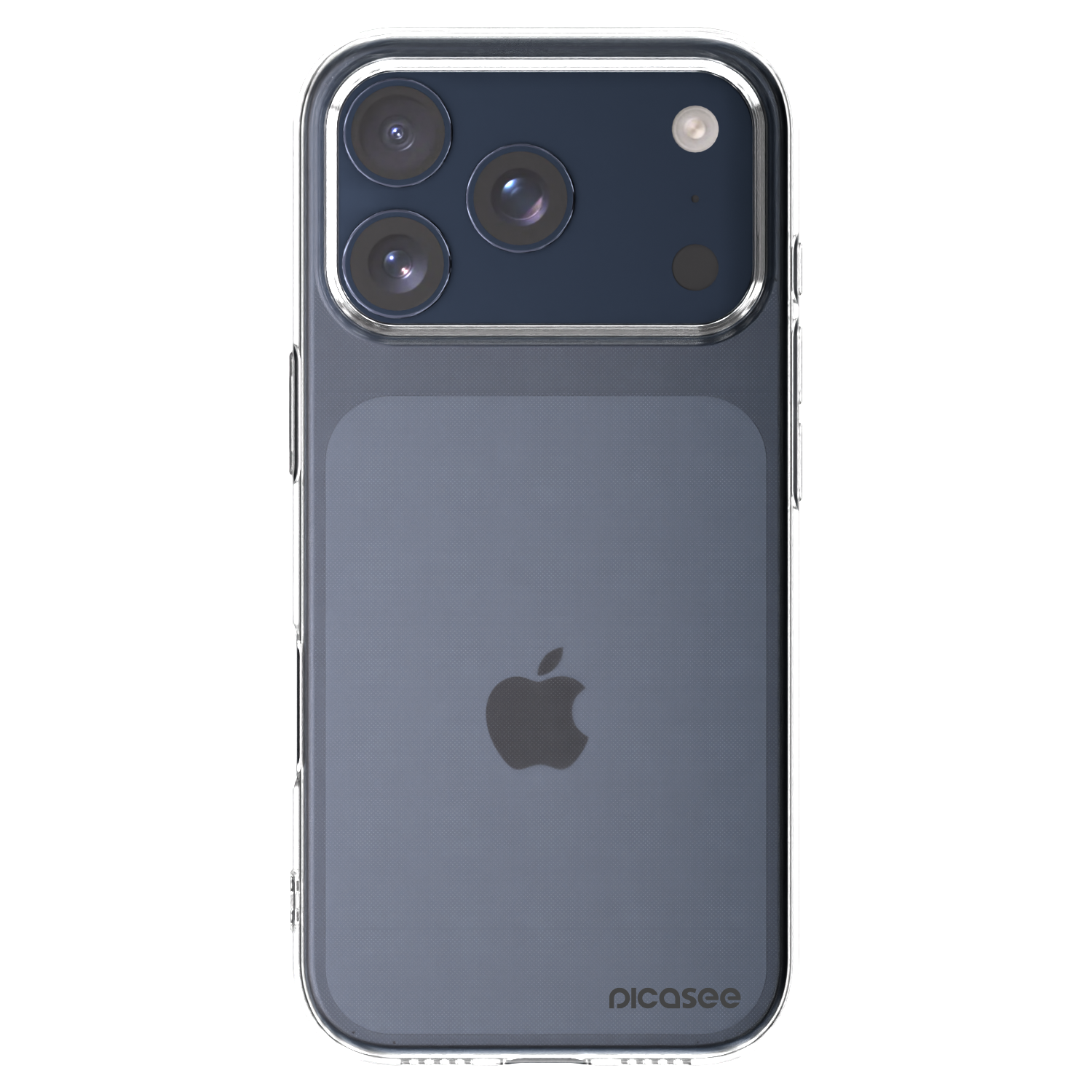 Picasee átlátszó szilikon tok az alábbi mobiltelefonokra Apple iPhone 17 Pro - Clear