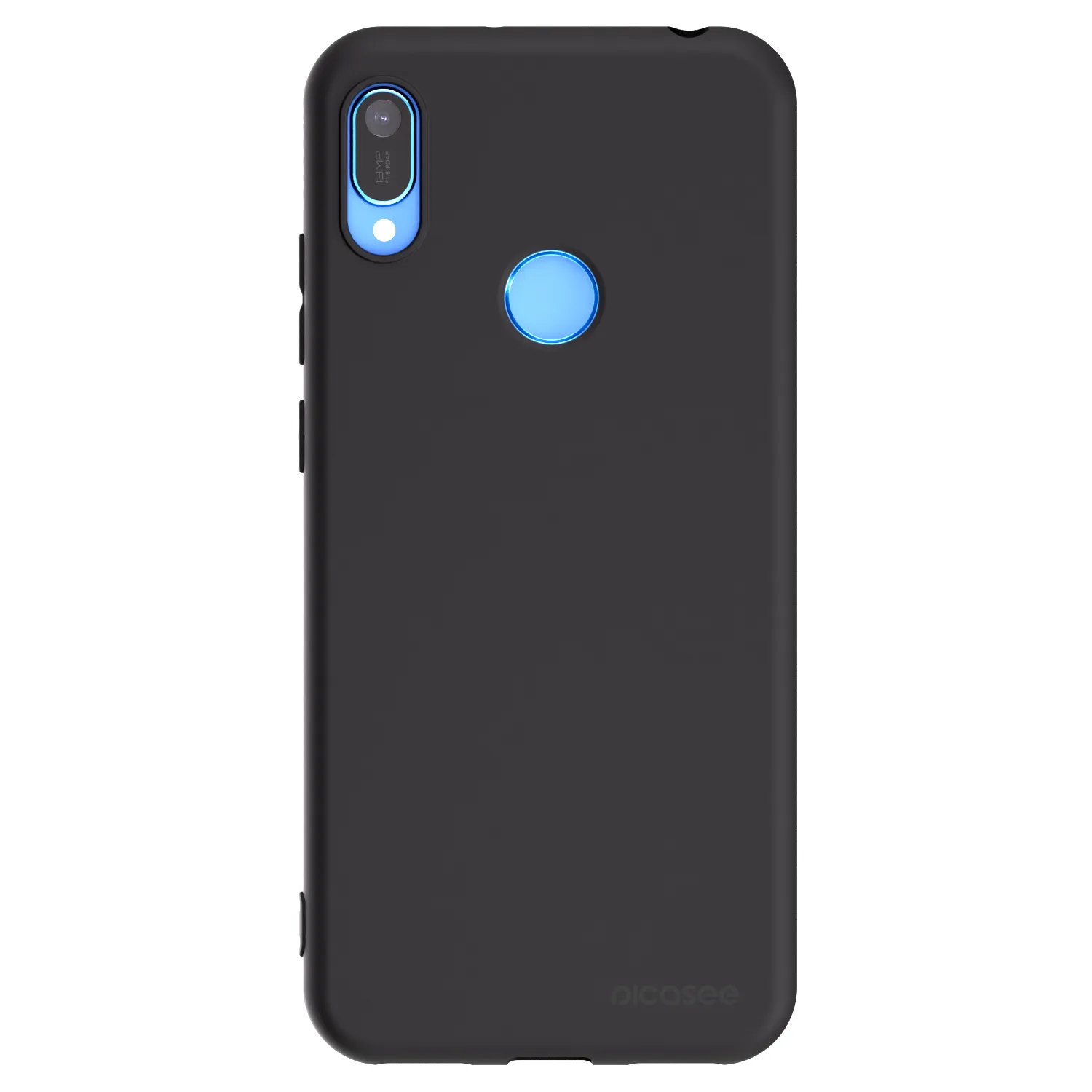 Picasee fekete szilikon tok az alábbi mobiltelefonokra Huawei Y6 2019 - Clear