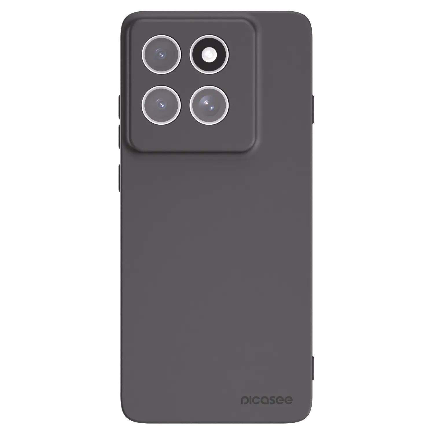 Picasee fekete szilikon tok az alábbi mobiltelefonokra Motorola Edge 60 Pro - Clear