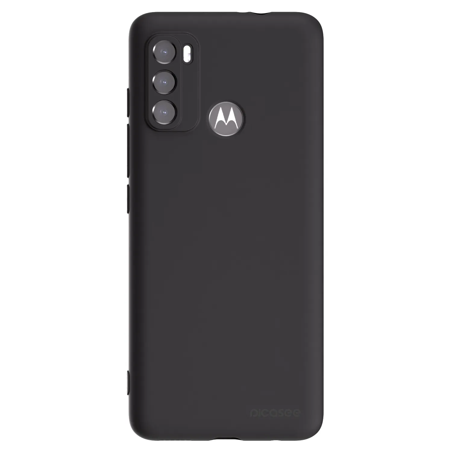 Picasee fekete szilikon tok az alábbi mobiltelefonokra Motorola Edge 60 5G - Clear