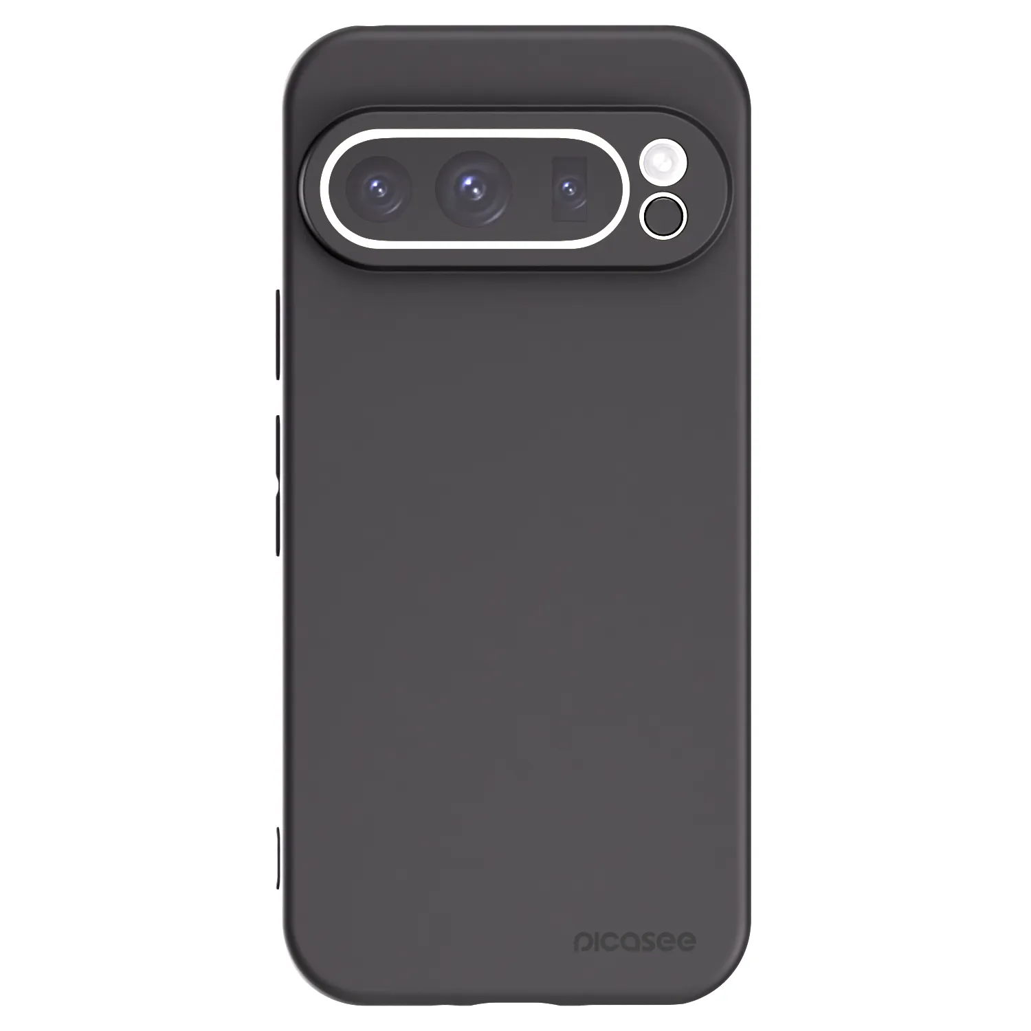 Picasee fekete szilikon tok az alábbi mobiltelefonokra Google Pixel 9 Pro XL - Clear