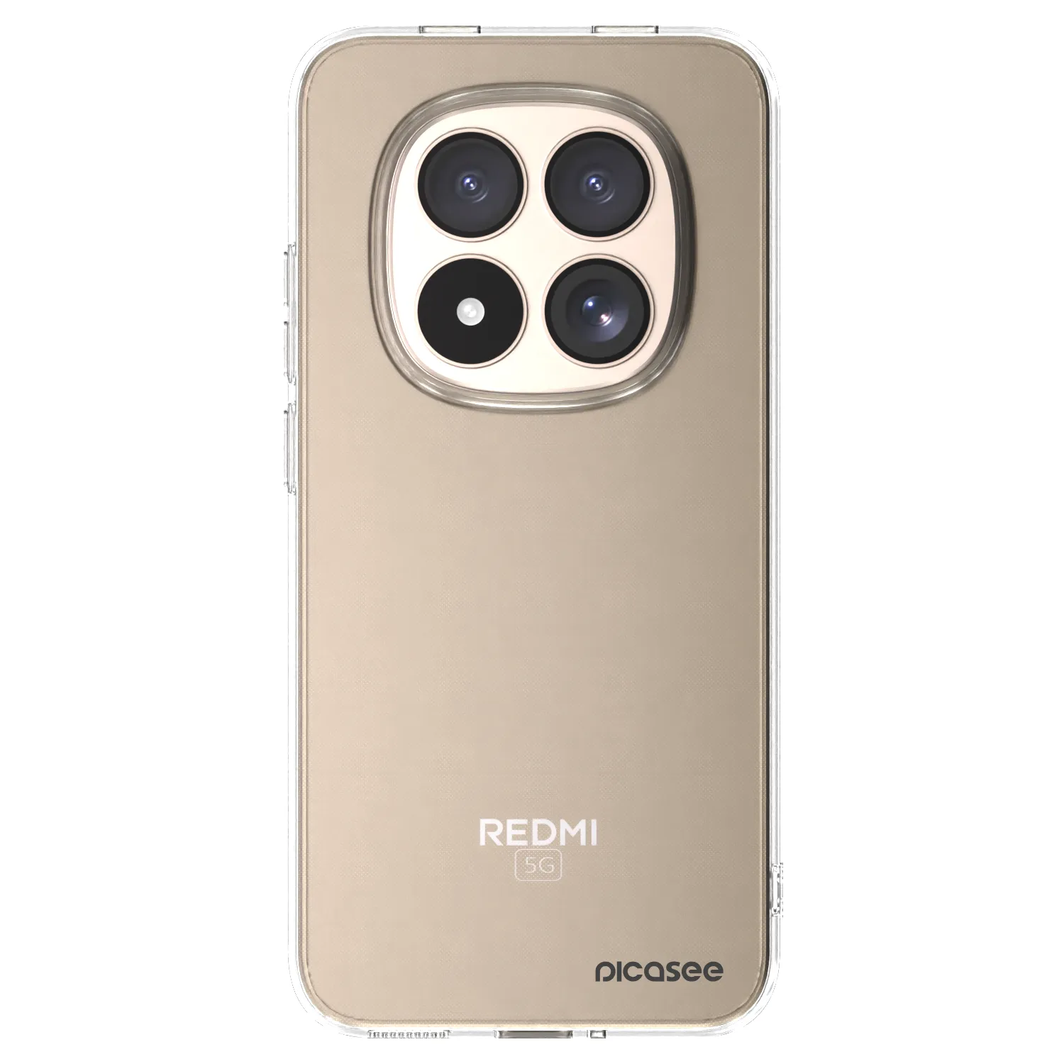 Picasee átlátszó szilikon tok az alábbi mobiltelefonokra Xiaomi Redmi Note 15 Pro 4G - Clear