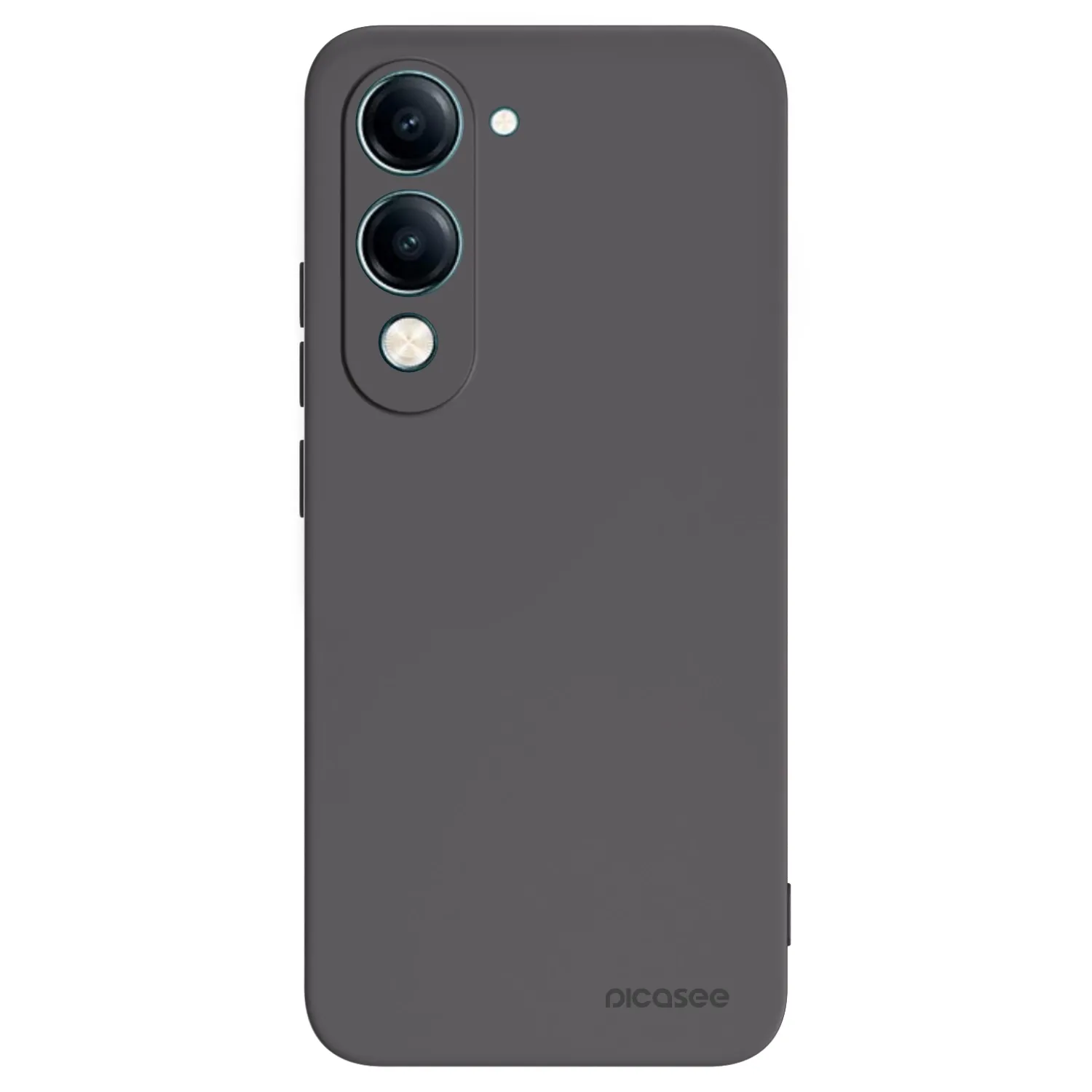Picasee fekete szilikon tok az alábbi mobiltelefonokra Vivo Y29s 5G - Clear